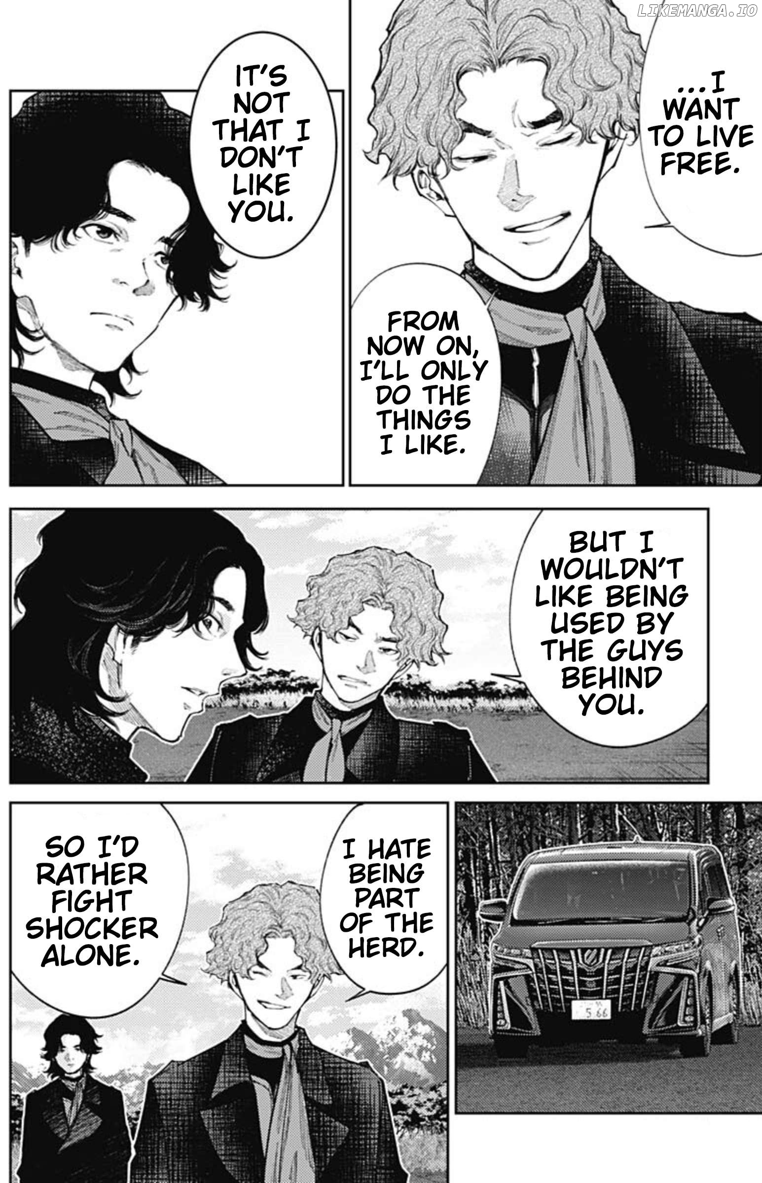 There is no true peace in this world -Shin Kamen Rider SHOCKER SIDE- Chapter 80 - page 2