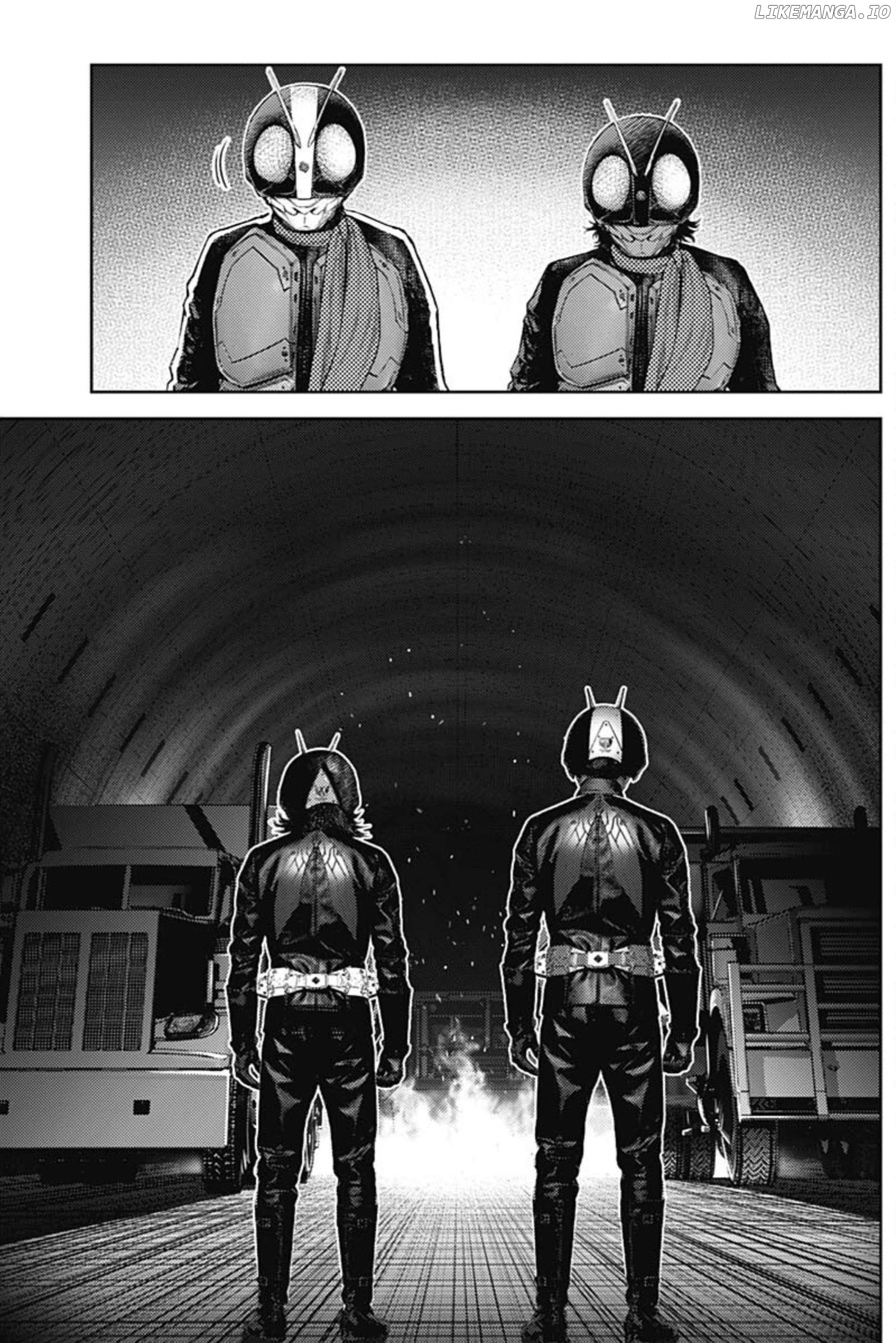 There is no true peace in this world -Shin Kamen Rider SHOCKER SIDE- Chapter 81 - page 10