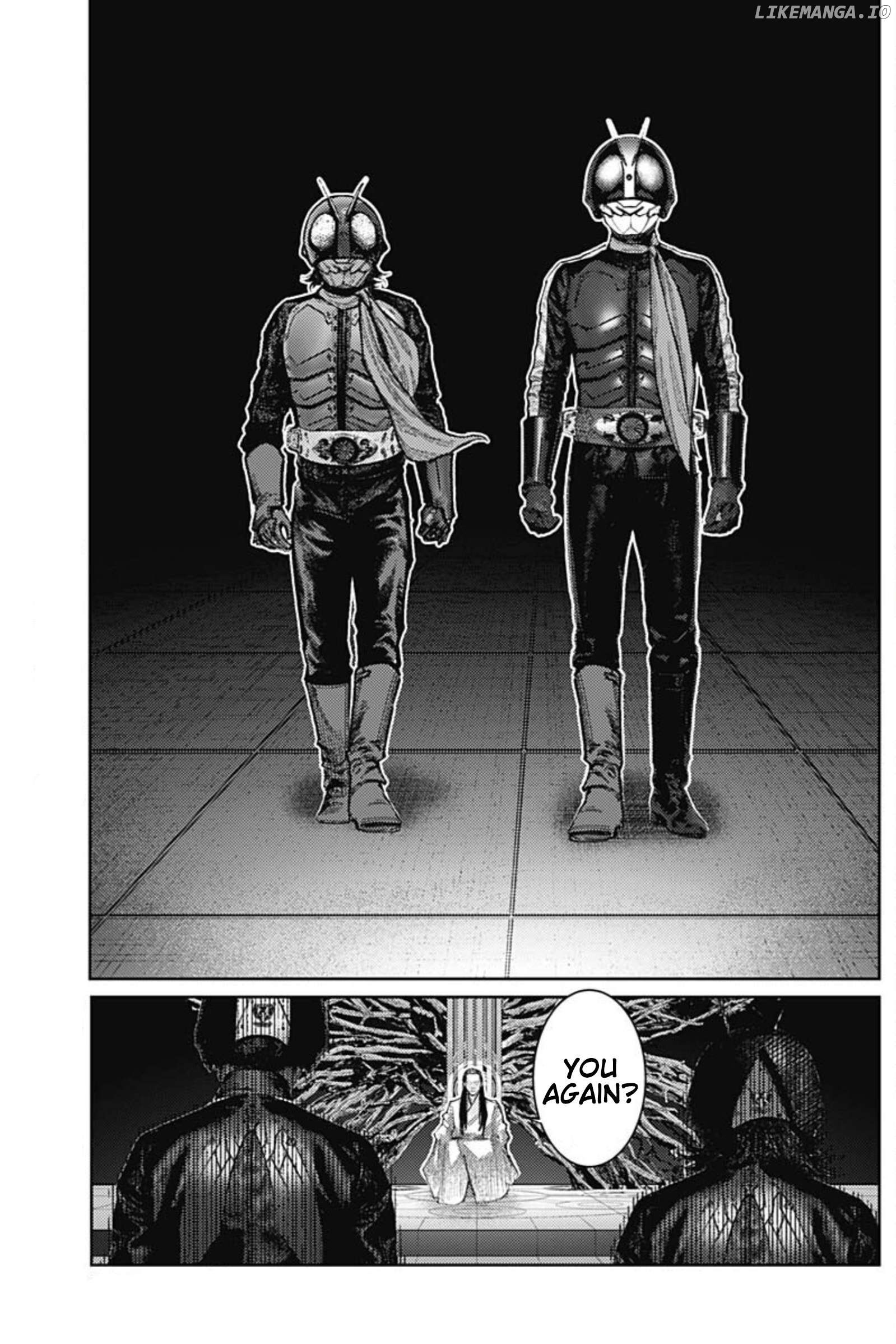 There is no true peace in this world -Shin Kamen Rider SHOCKER SIDE- Chapter 81 - page 12