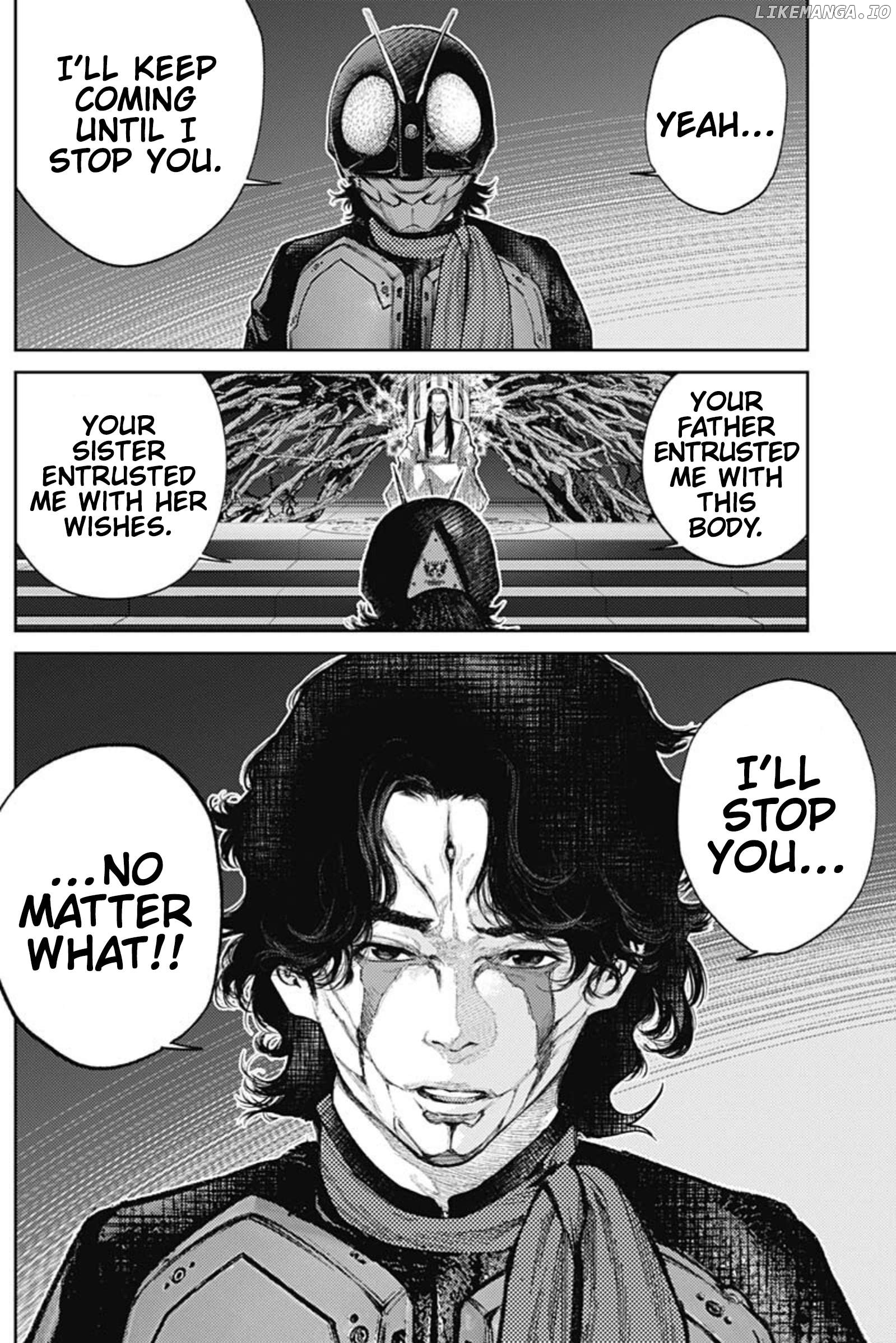 There is no true peace in this world -Shin Kamen Rider SHOCKER SIDE- Chapter 81 - page 13