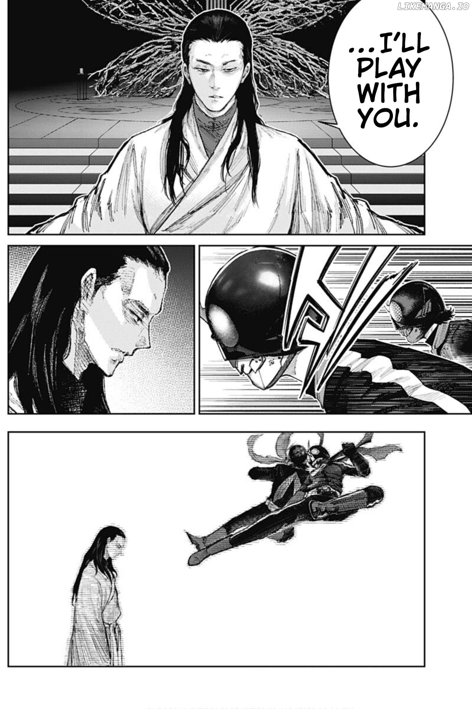 There is no true peace in this world -Shin Kamen Rider SHOCKER SIDE- Chapter 81 - page 15