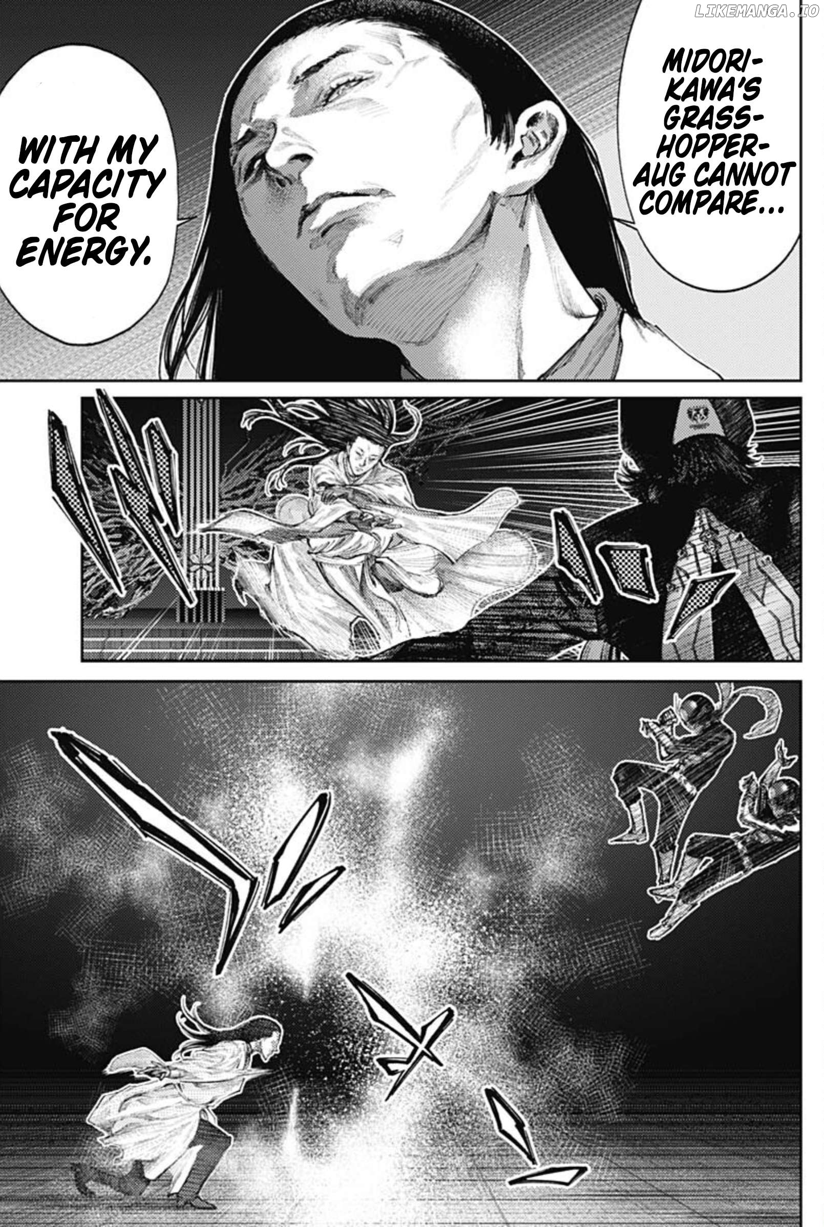 There is no true peace in this world -Shin Kamen Rider SHOCKER SIDE- Chapter 81 - page 18