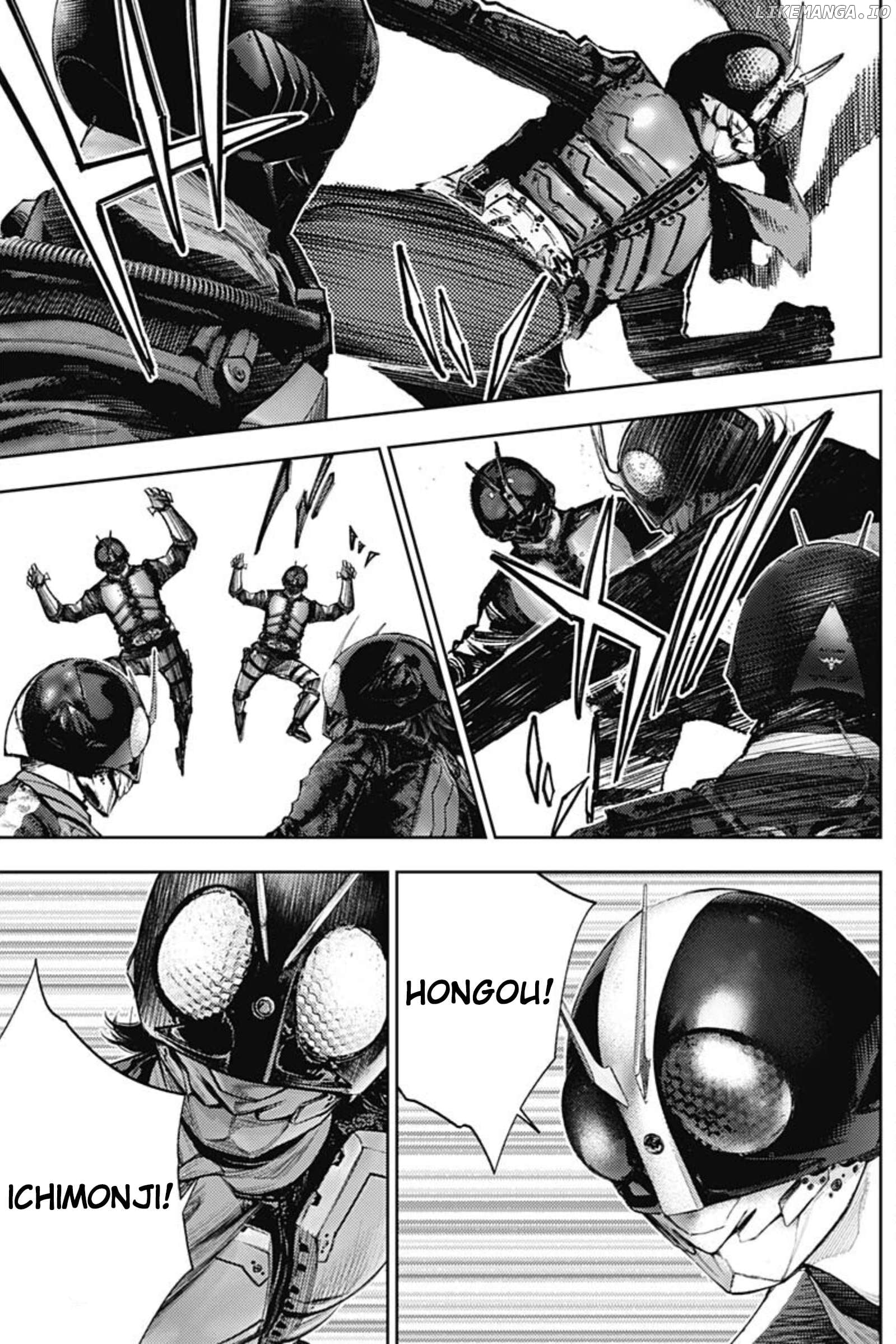 There is no true peace in this world -Shin Kamen Rider SHOCKER SIDE- Chapter 81 - page 6