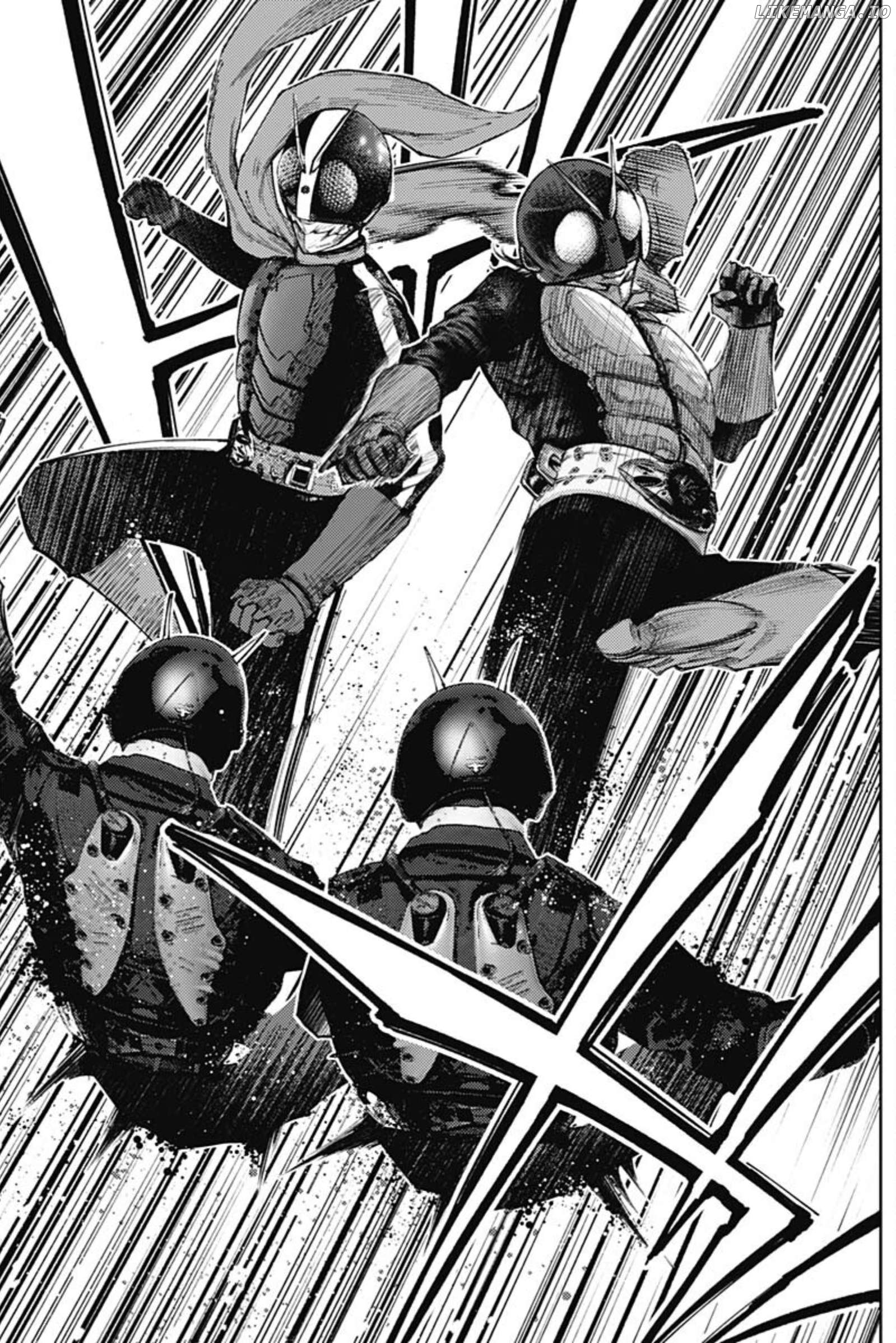 There is no true peace in this world -Shin Kamen Rider SHOCKER SIDE- Chapter 81 - page 8