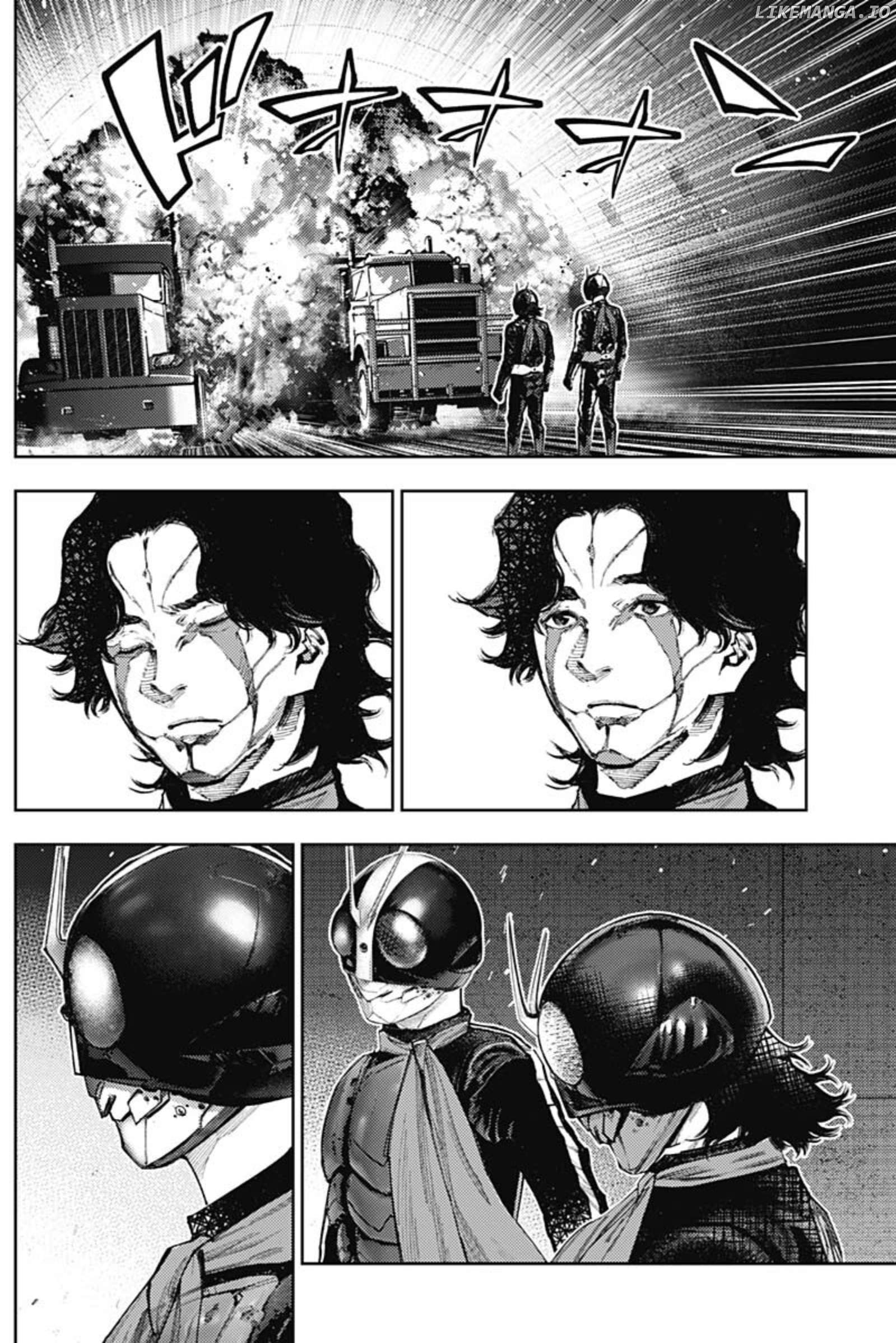 There is no true peace in this world -Shin Kamen Rider SHOCKER SIDE- Chapter 81 - page 9