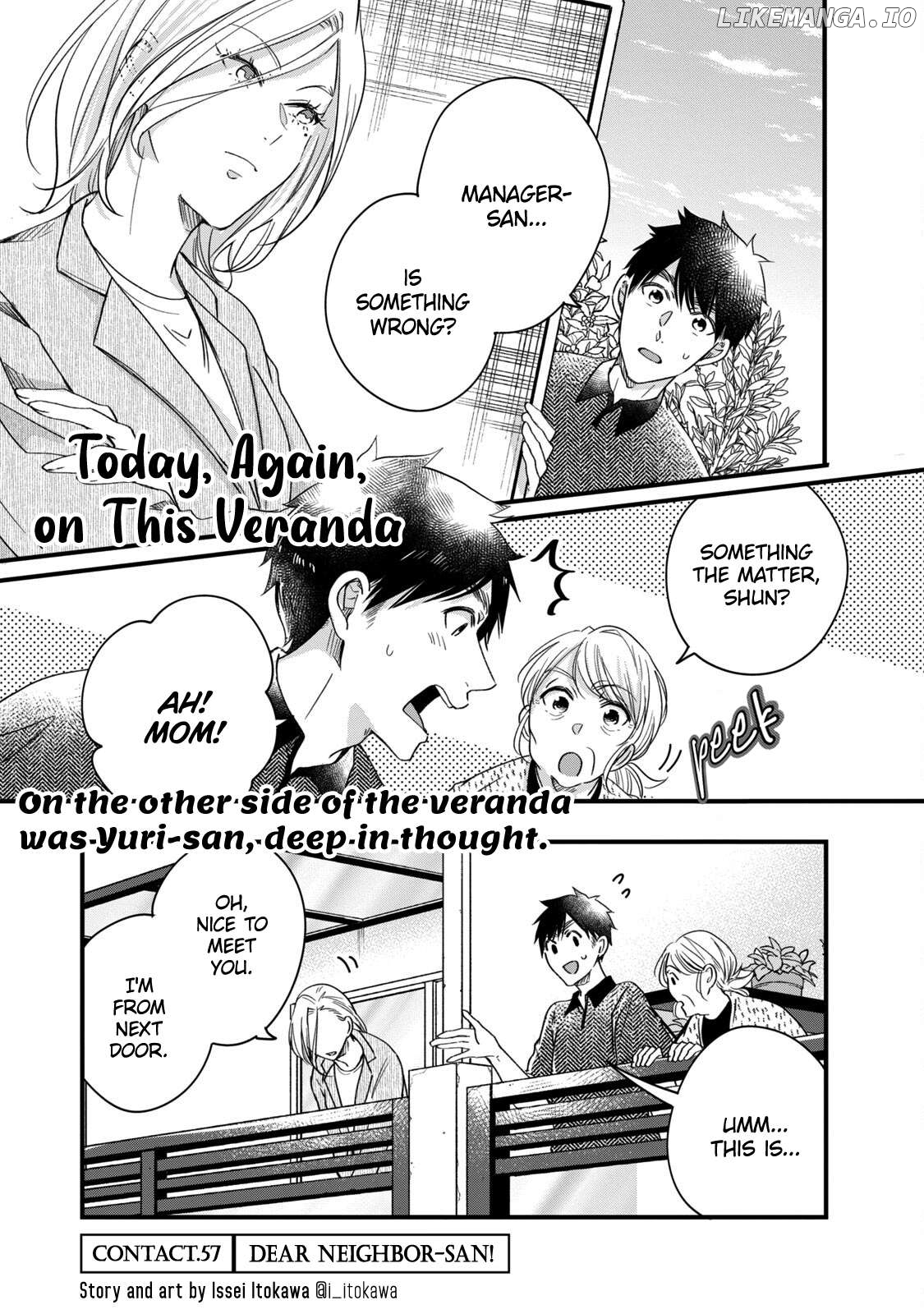 On the Balcony Again Today Chapter 57 - page 1