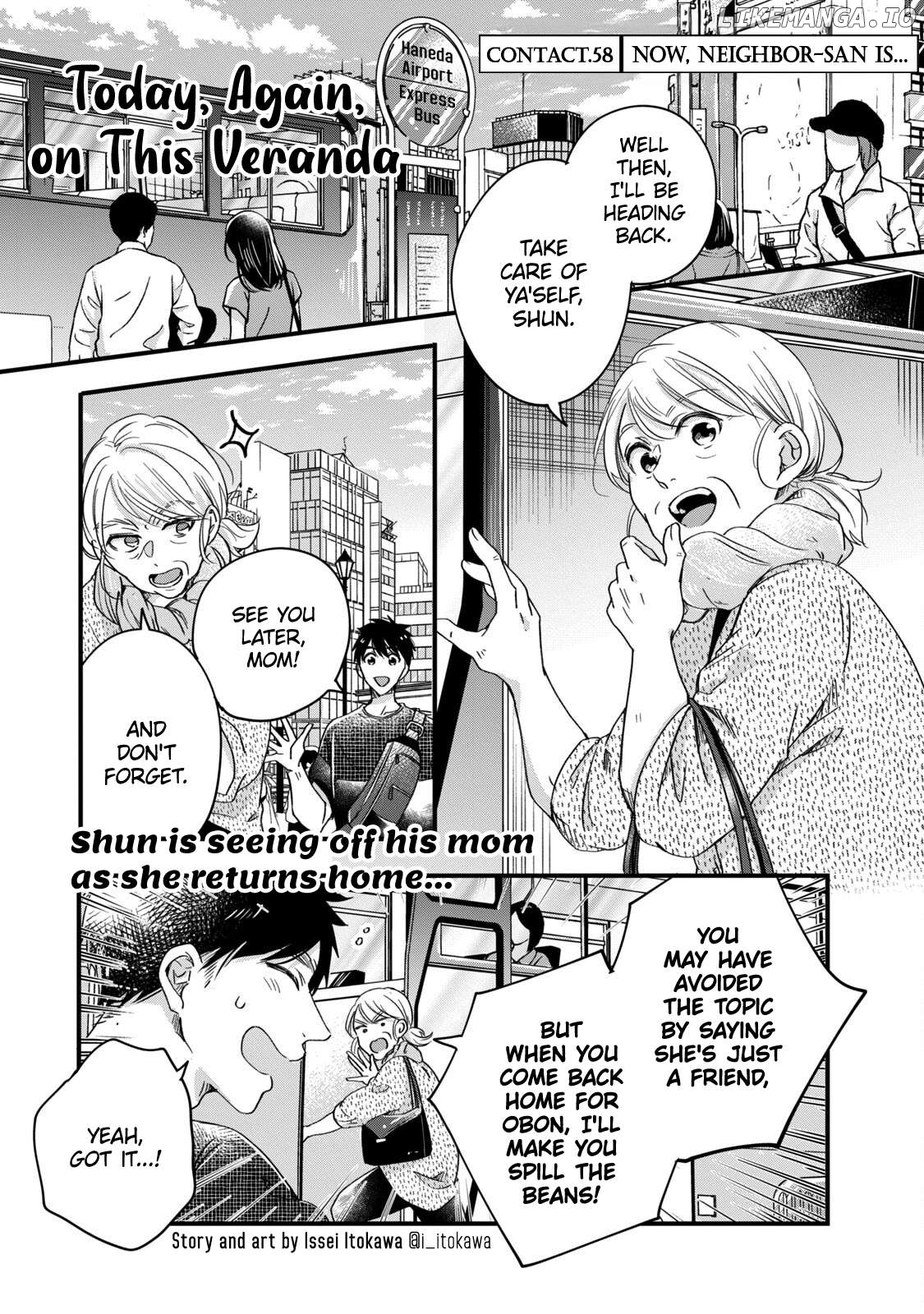 On the Balcony Again Today Chapter 58 - page 1