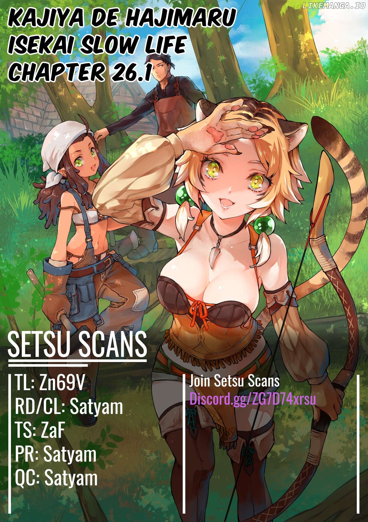 Kajiya de Hajimeru Isekai Slow Life Chapter 26.1 - page 1