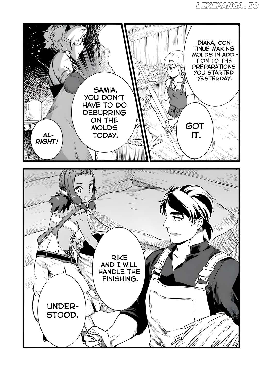 Kajiya de Hajimeru Isekai Slow Life Chapter 26.1 - page 3