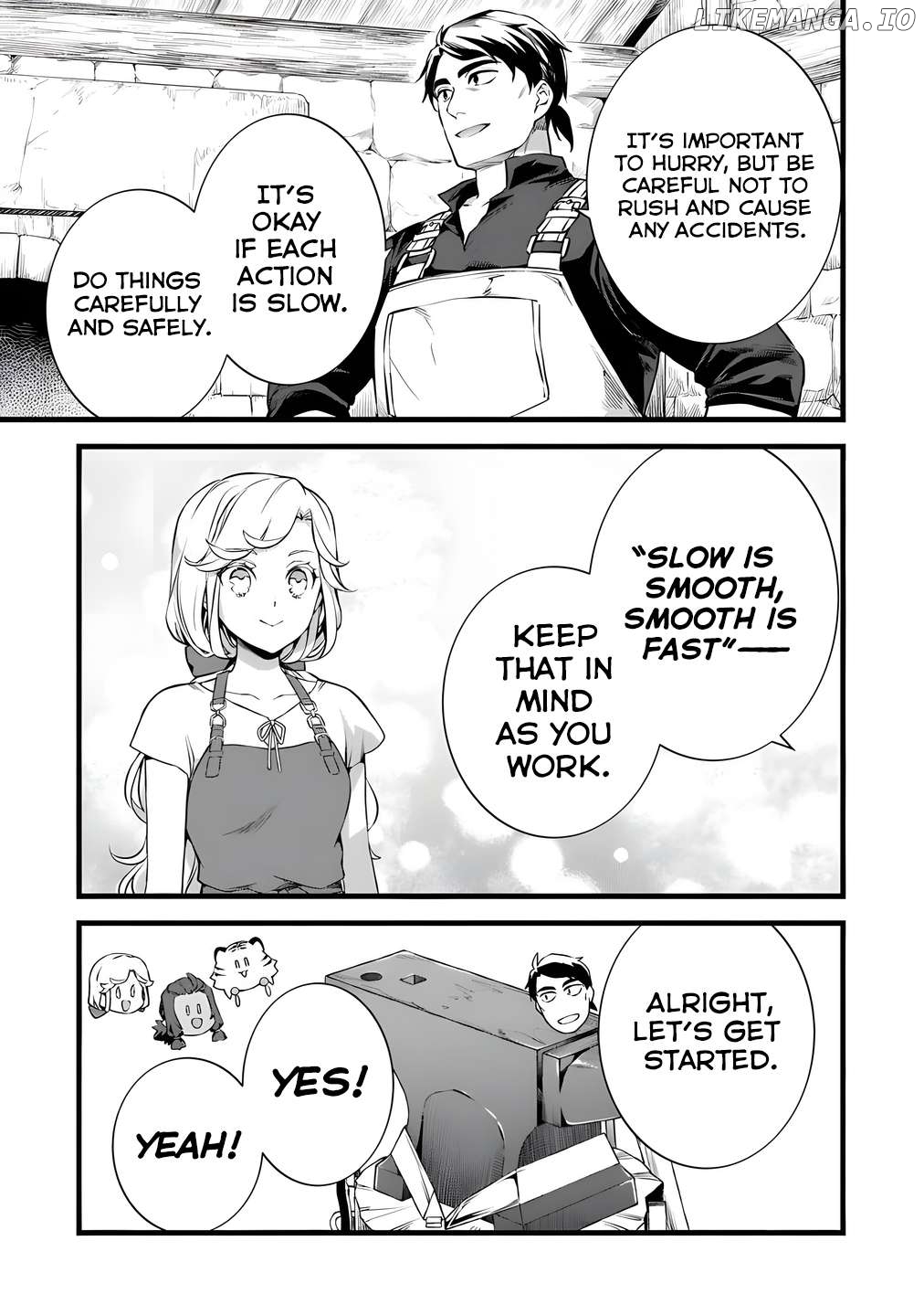 Kajiya de Hajimeru Isekai Slow Life Chapter 26.1 - page 4