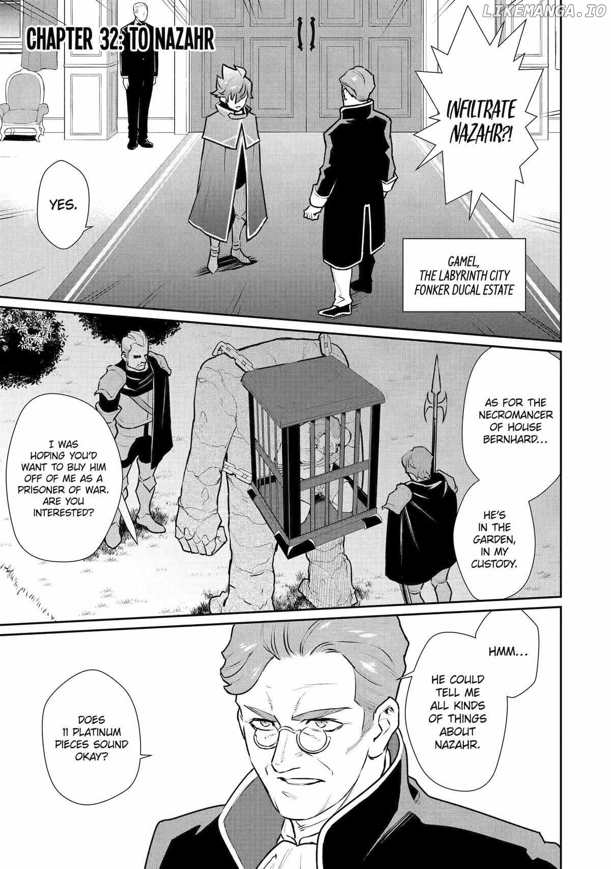 Ochikobore Kuni wo Deru ~Jitsuwa Sekai de 4 Hitome no Fuyojutsu Shidatta Kudan ni Tsuite~ Chapter 32 - page 1