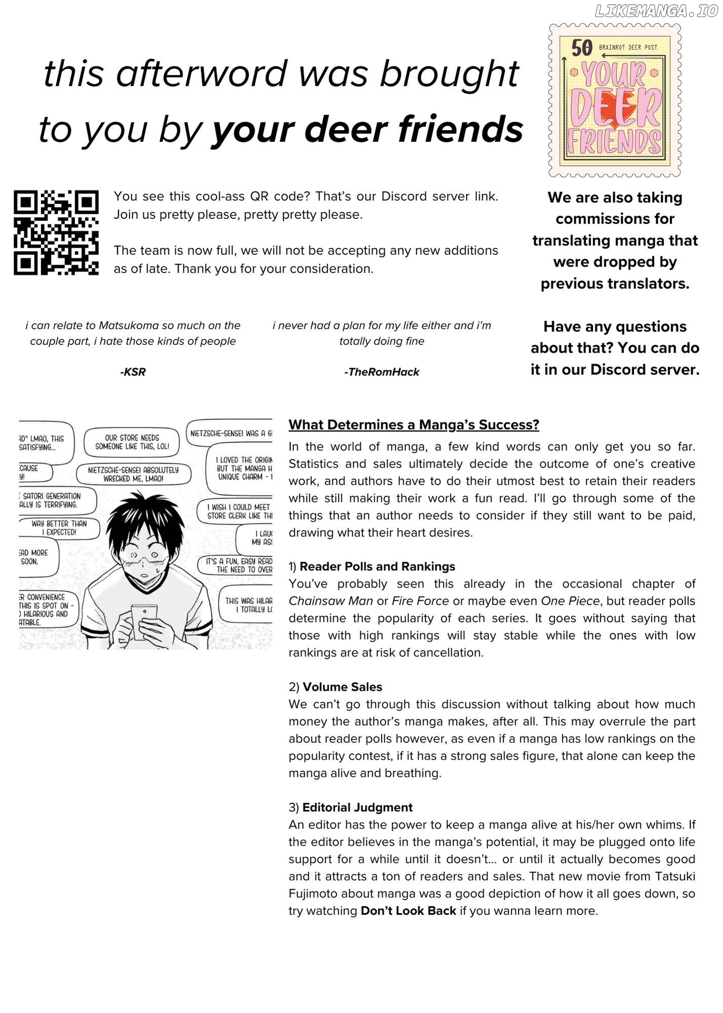 Nietzsche-sensei - Konbini ni, Satori Sedai no Shinjin ga Maiorita Chapter 64 - page 35