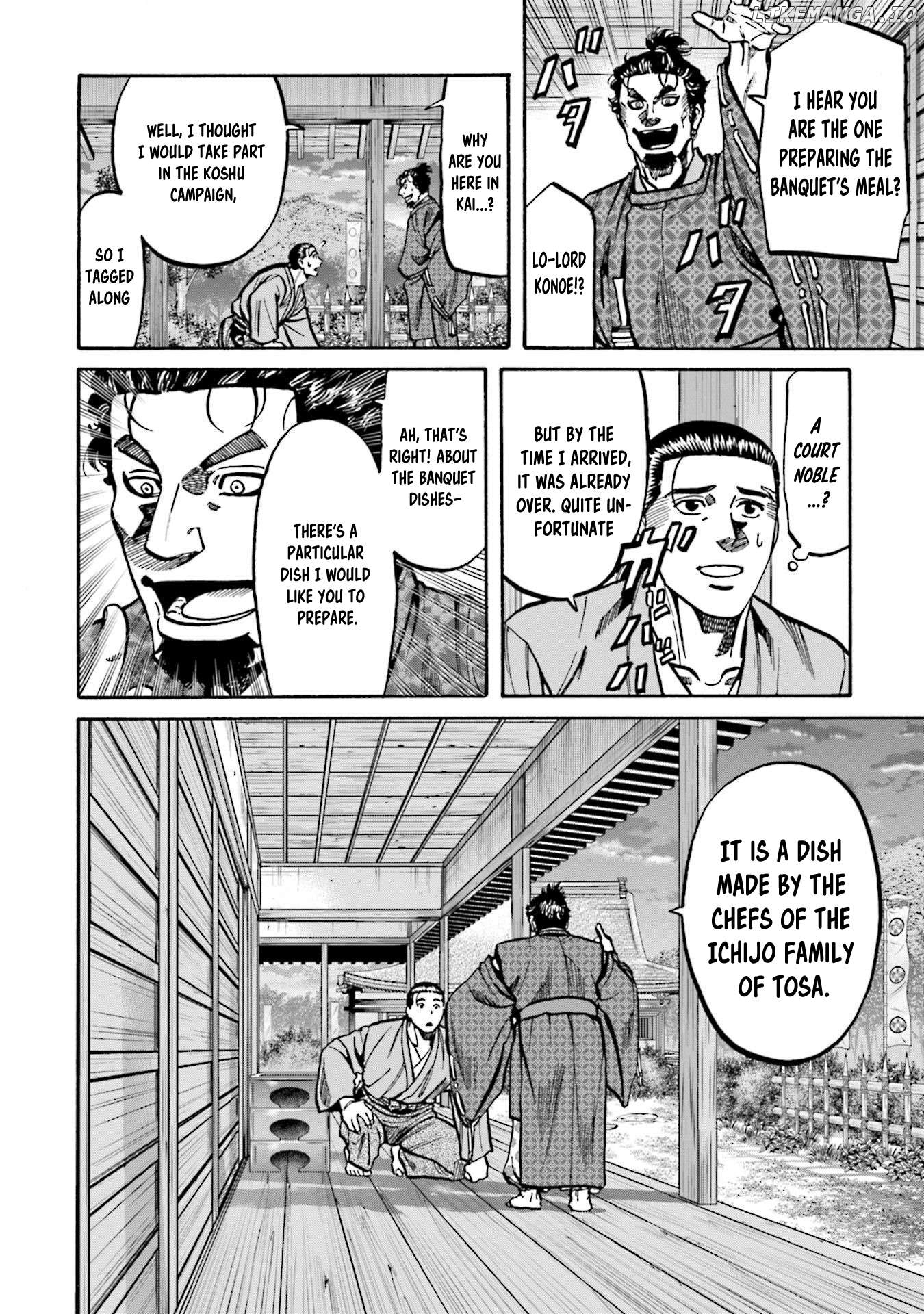 Nobunaga no Chef Chapter 269 - page 20