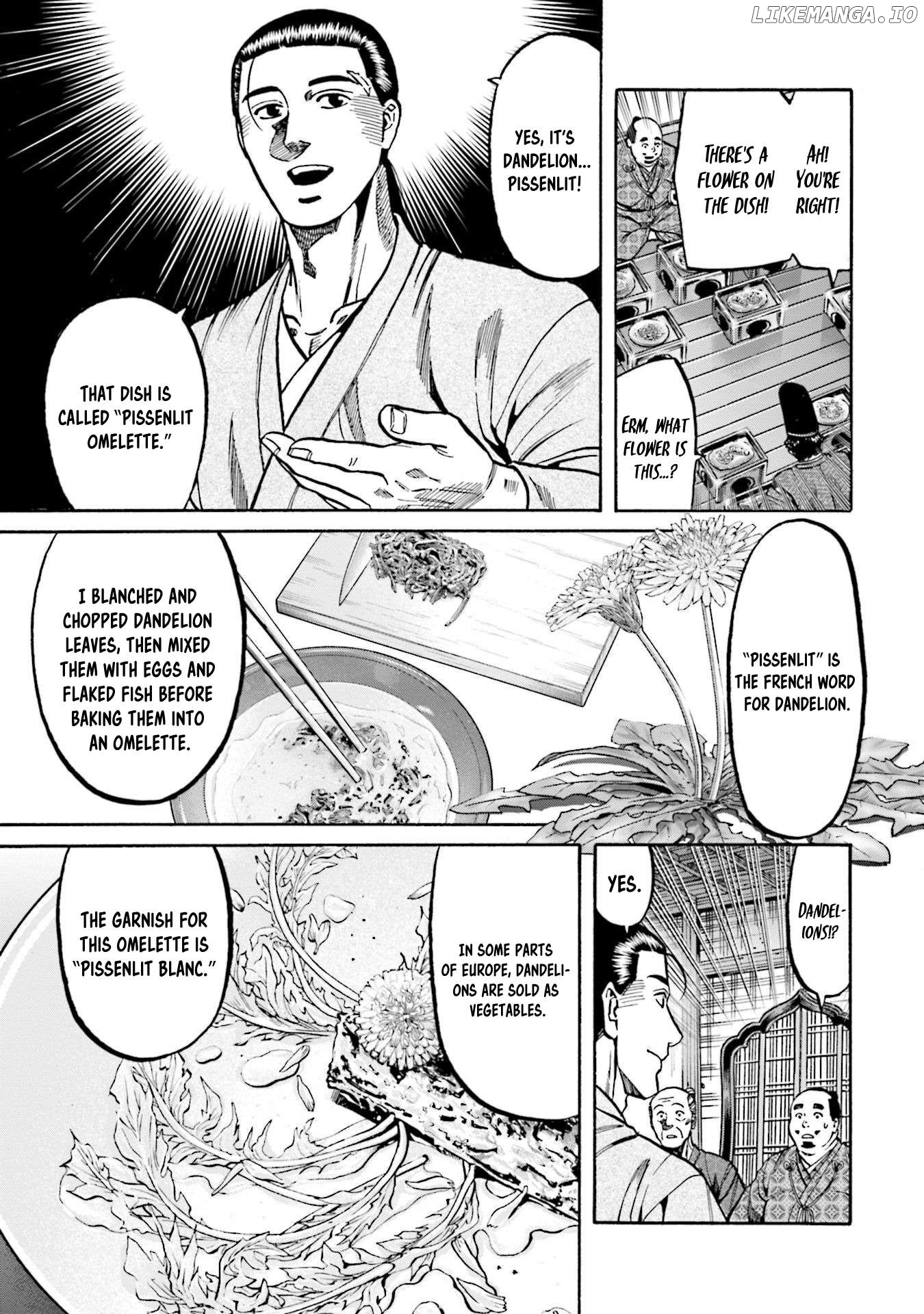 Nobunaga no Chef Chapter 270 - page 18