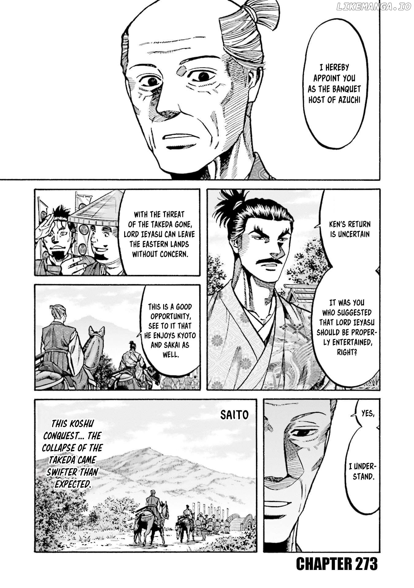 Nobunaga no Chef Chapter 273 - page 2