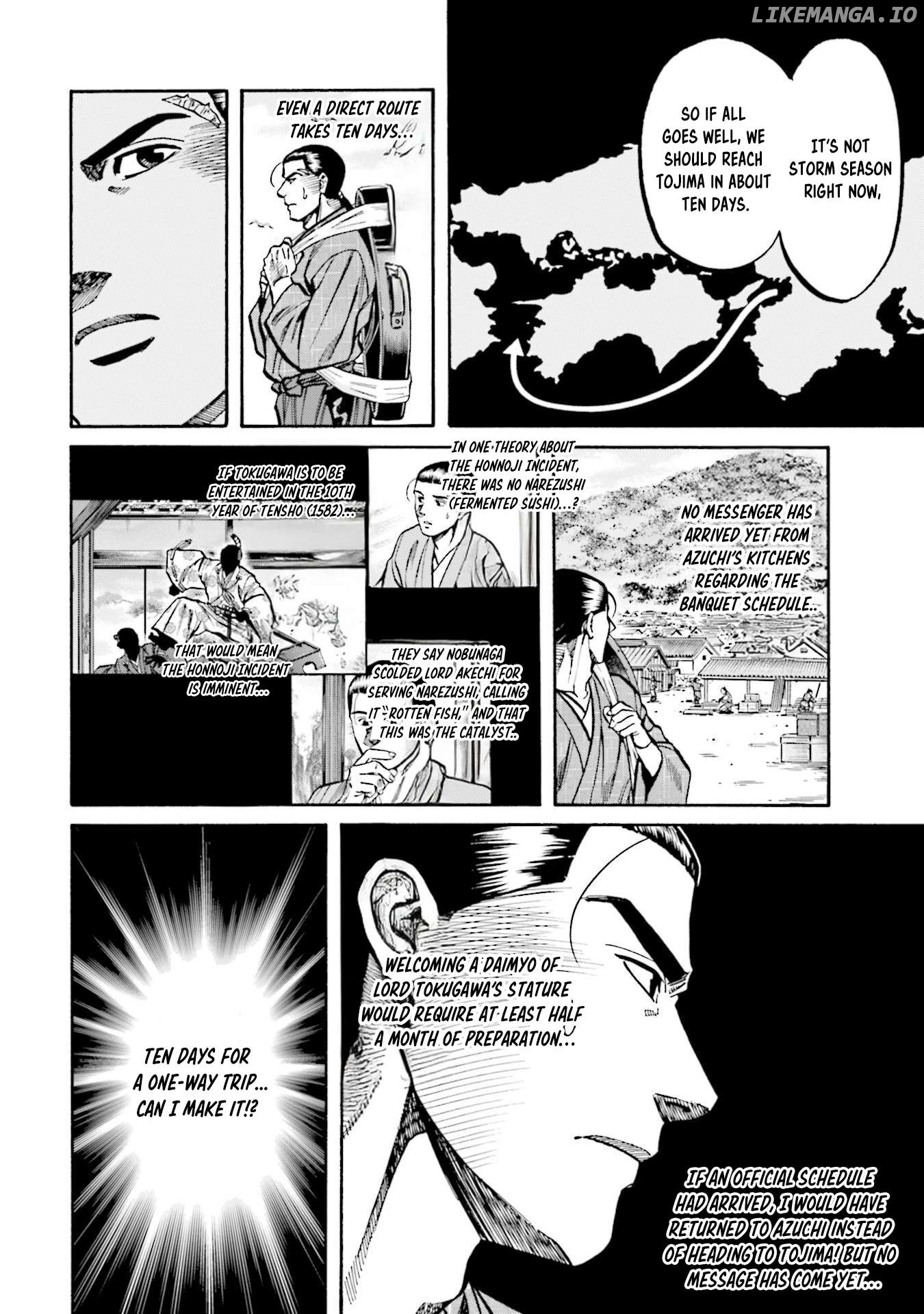 Nobunaga no Chef Chapter 274 - page 19