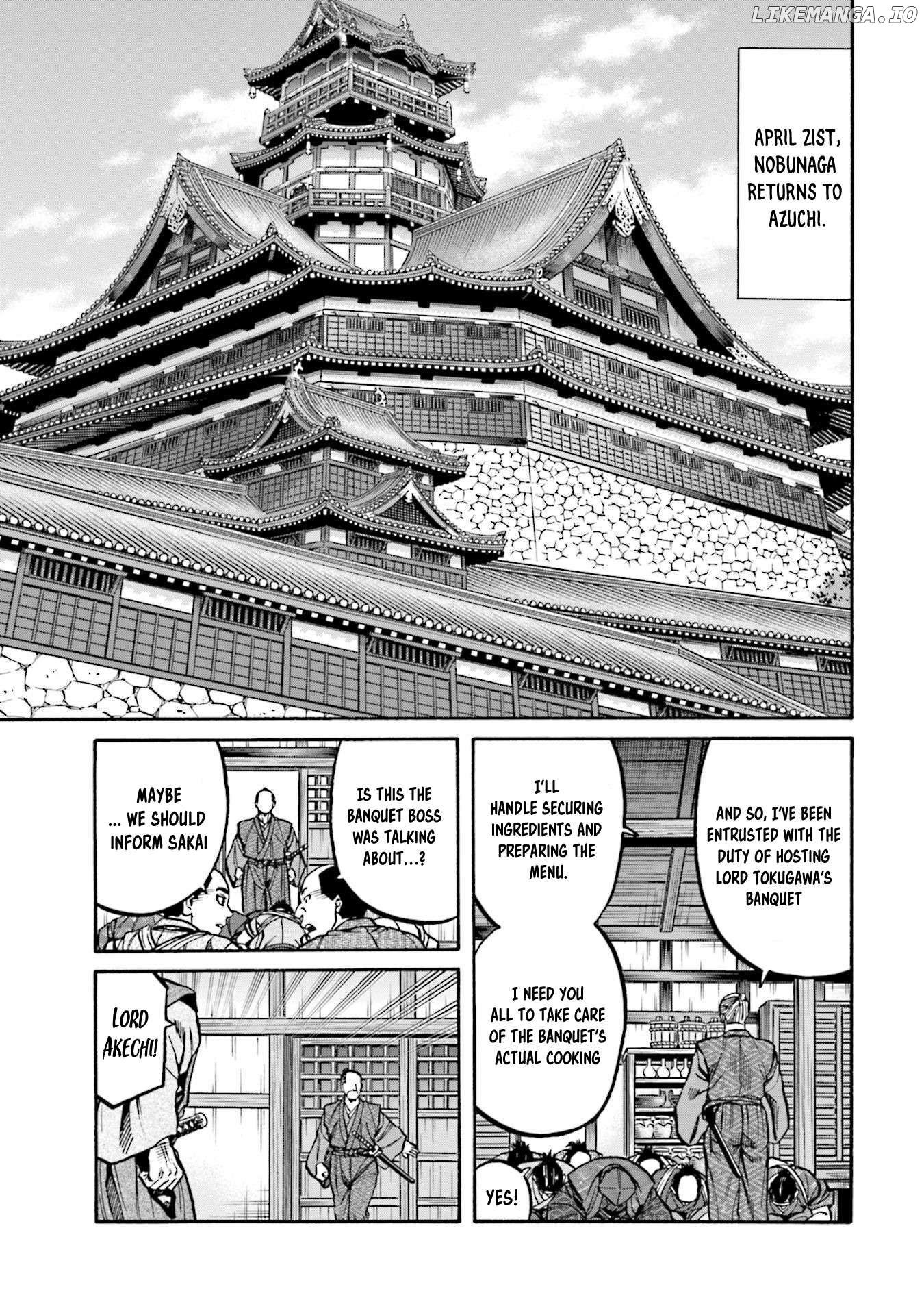 Nobunaga no Chef Chapter 274 - page 24