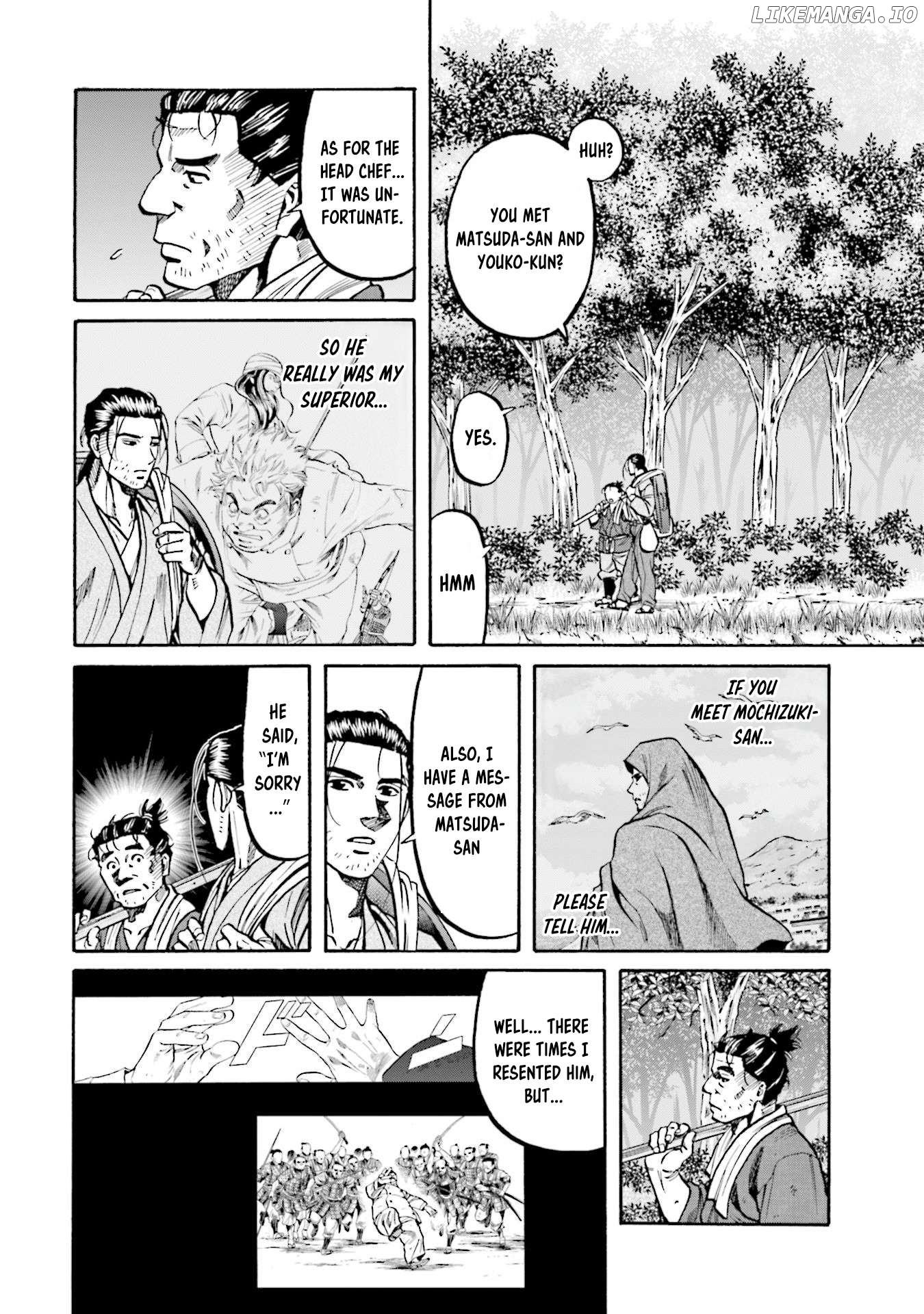 Nobunaga no Chef Chapter 276 - page 12