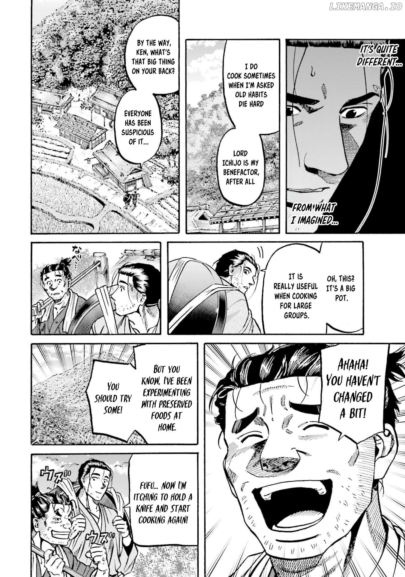 Nobunaga no Chef Chapter 276 - page 14