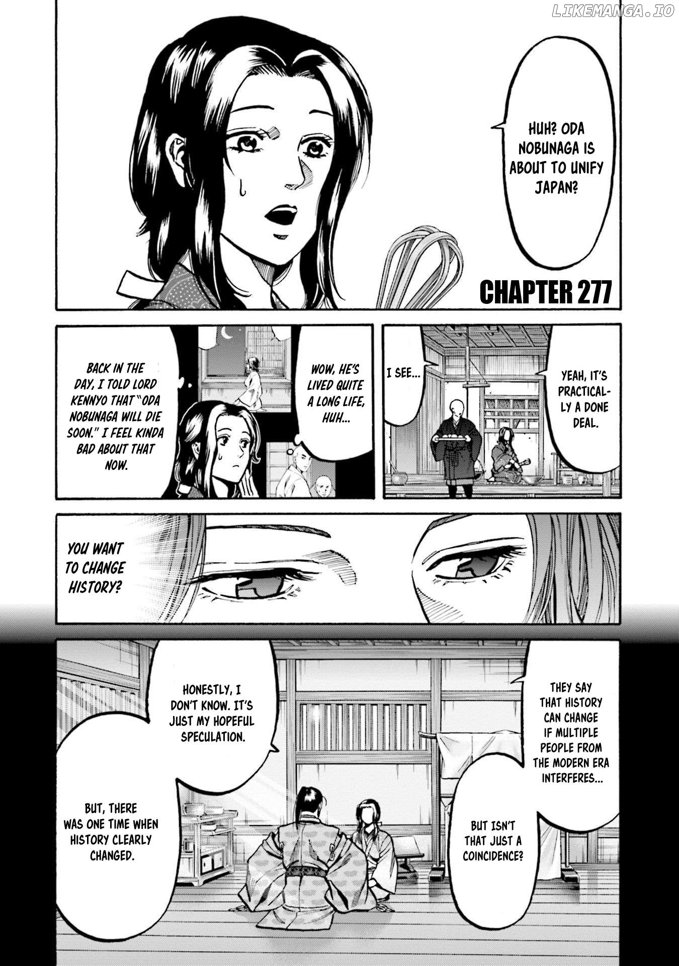Nobunaga no Chef Chapter 277 - page 1