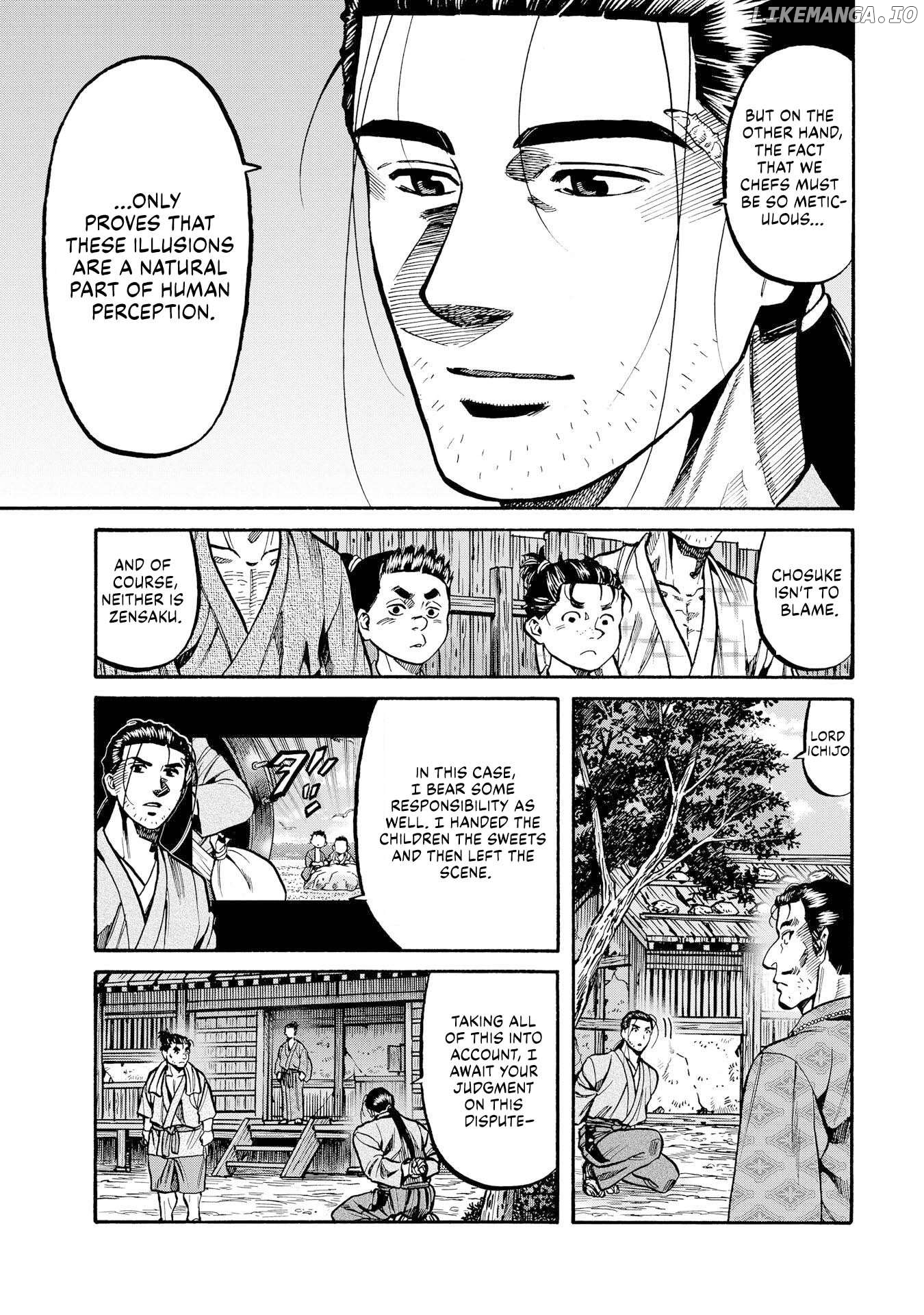 Nobunaga no Chef Chapter 278 - page 21