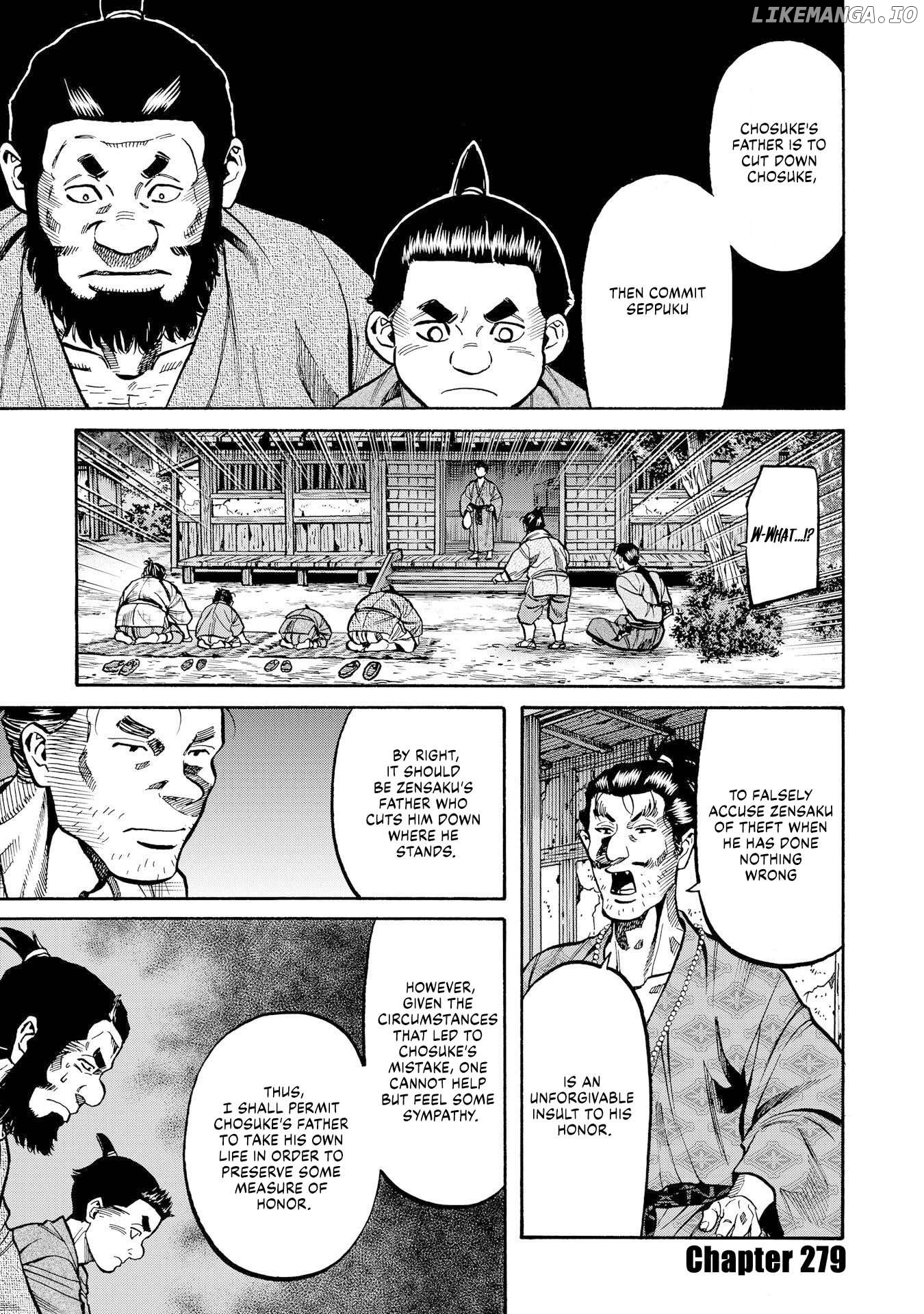 Nobunaga no Chef Chapter 279 - page 1