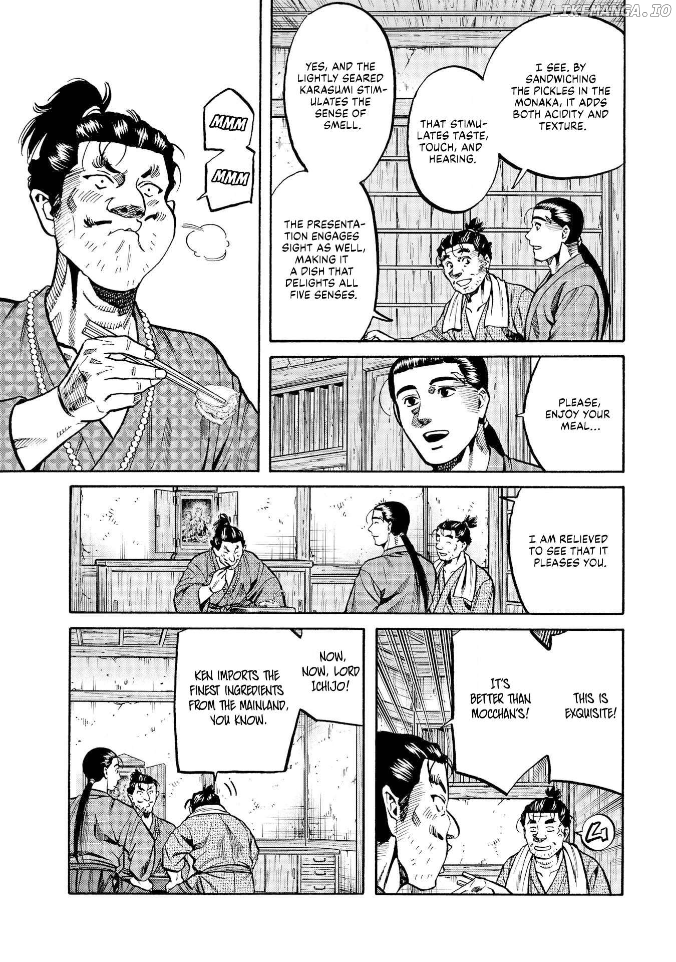 Nobunaga no Chef Chapter 279 - page 17