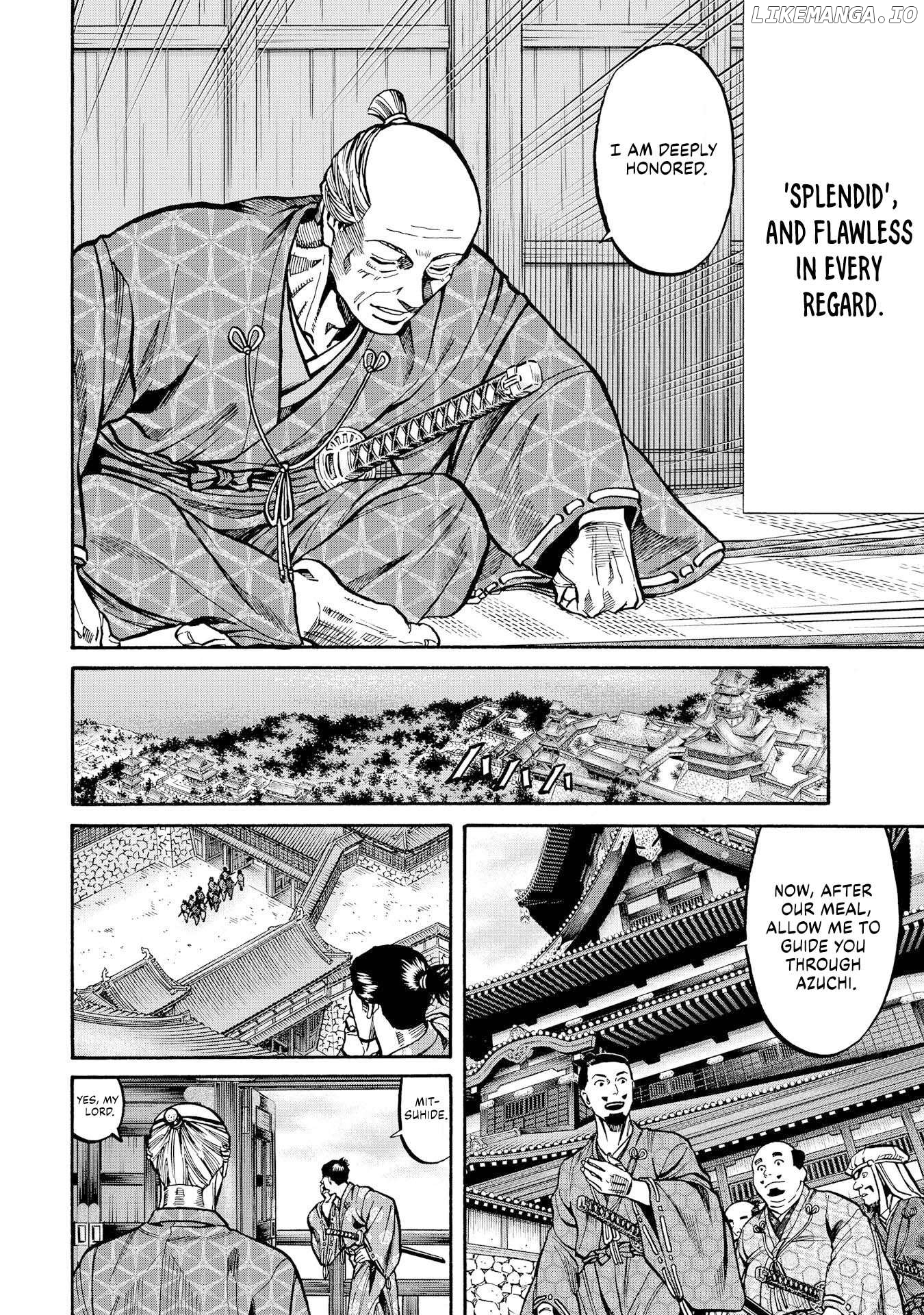Nobunaga no Chef Chapter 281 - page 14
