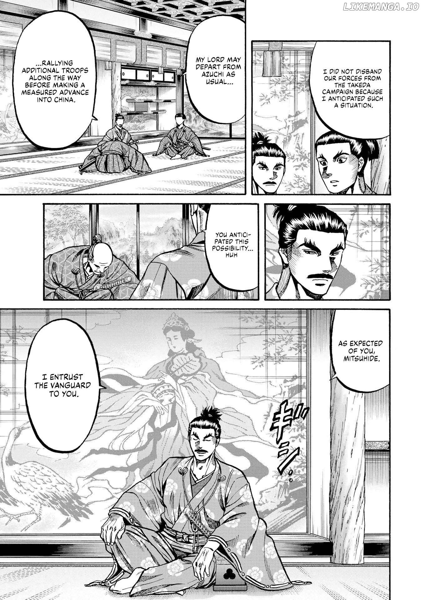 Nobunaga no Chef Chapter 282 - page 17