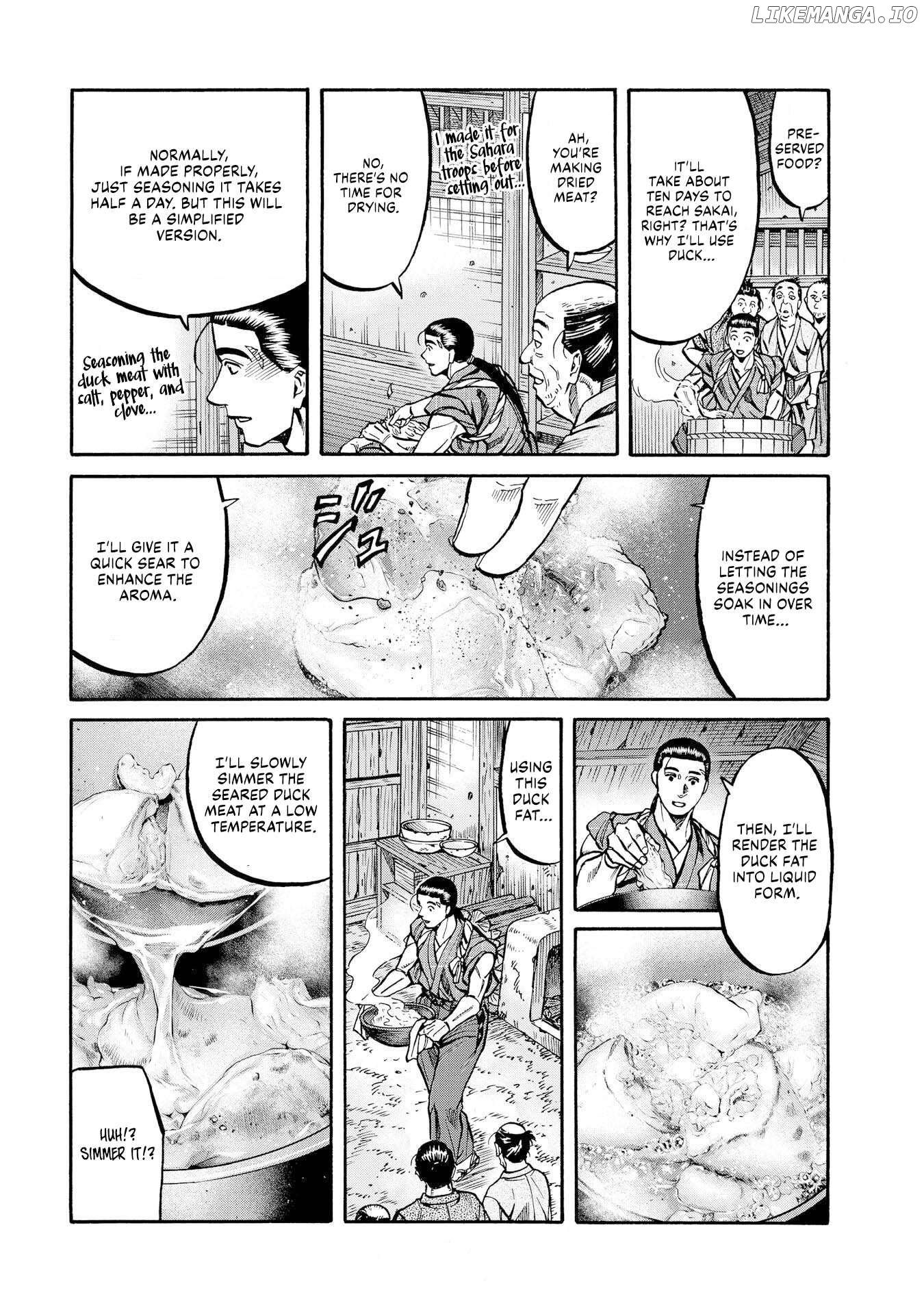 Nobunaga no Chef Chapter 282 - page 8
