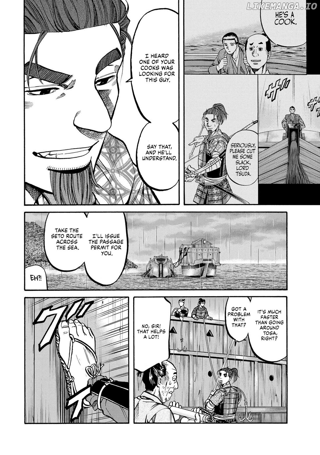 Nobunaga no Chef Chapter 283 - page 16
