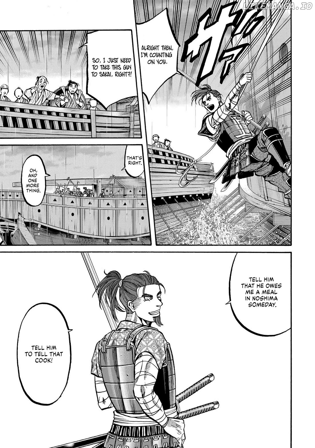Nobunaga no Chef Chapter 283 - page 17