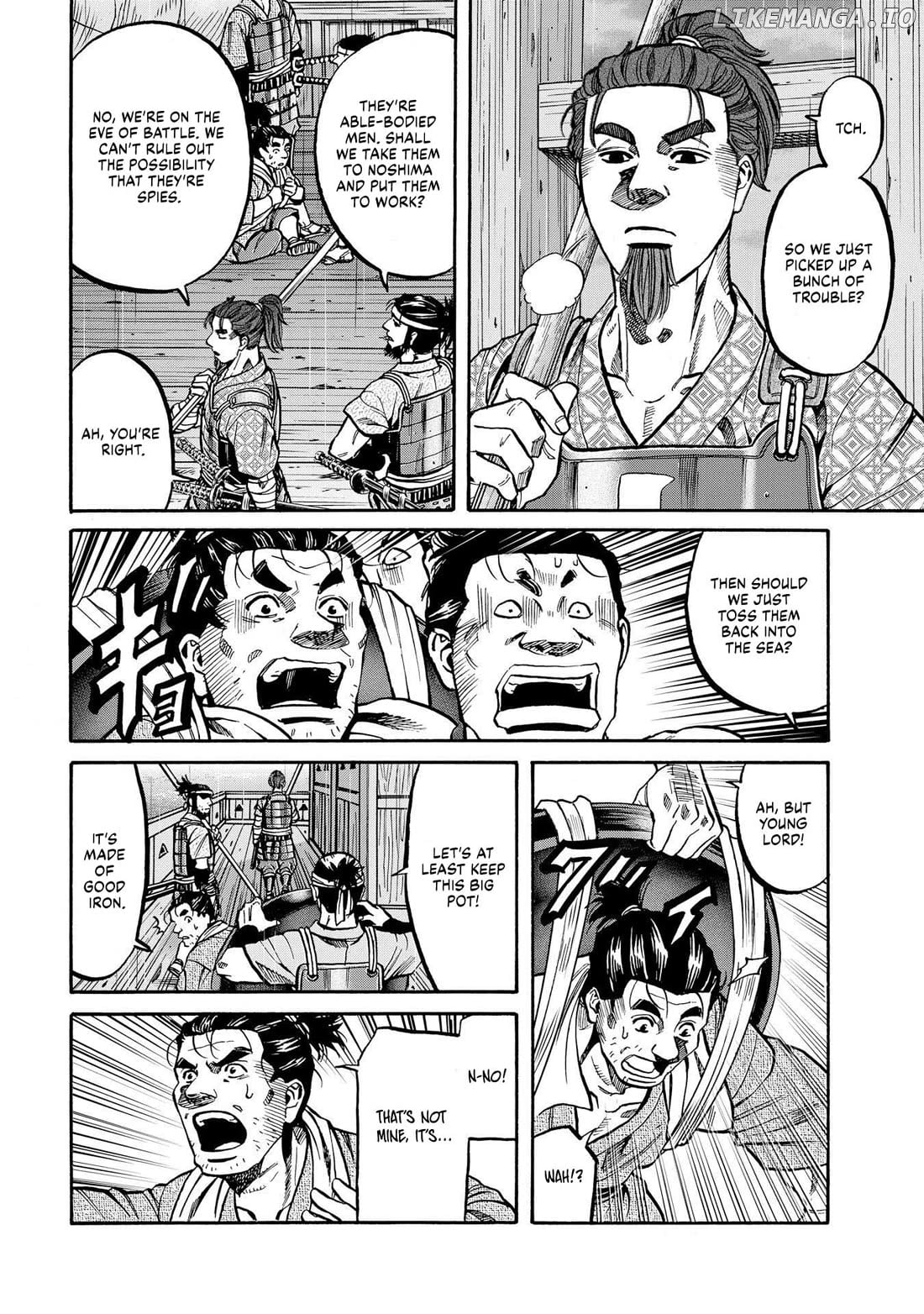 Nobunaga no Chef Chapter 283 - page 4