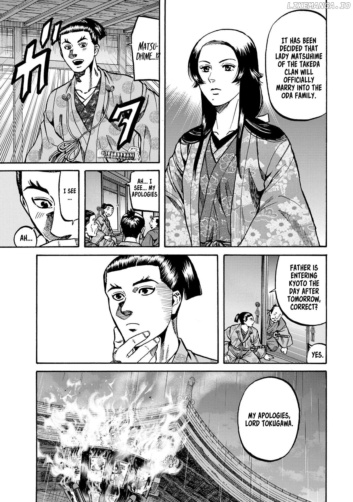 Nobunaga no Chef Chapter 285 - page 13