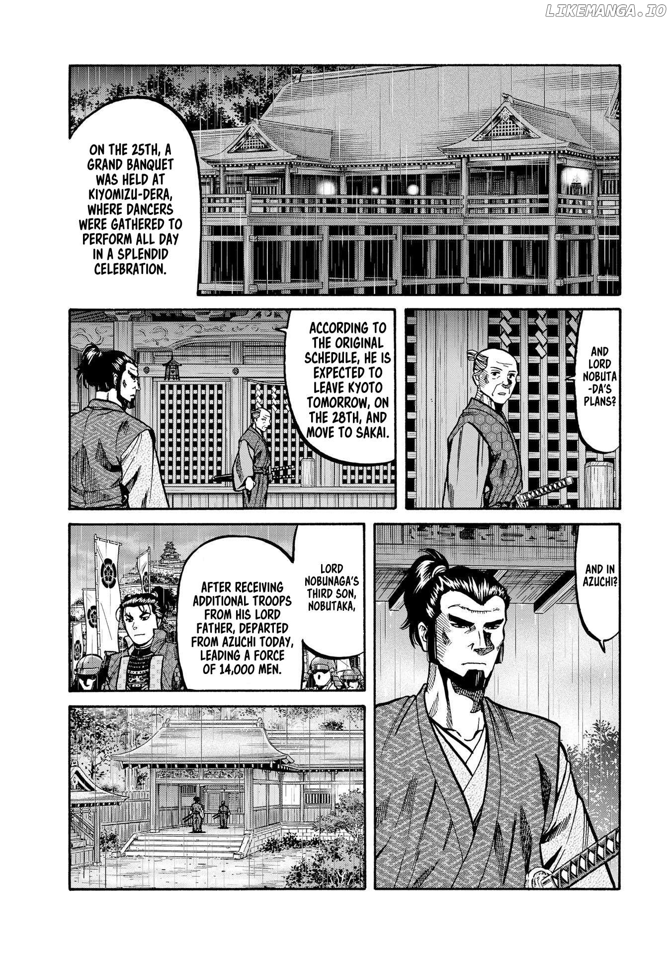 Nobunaga no Chef Chapter 285 - page 9
