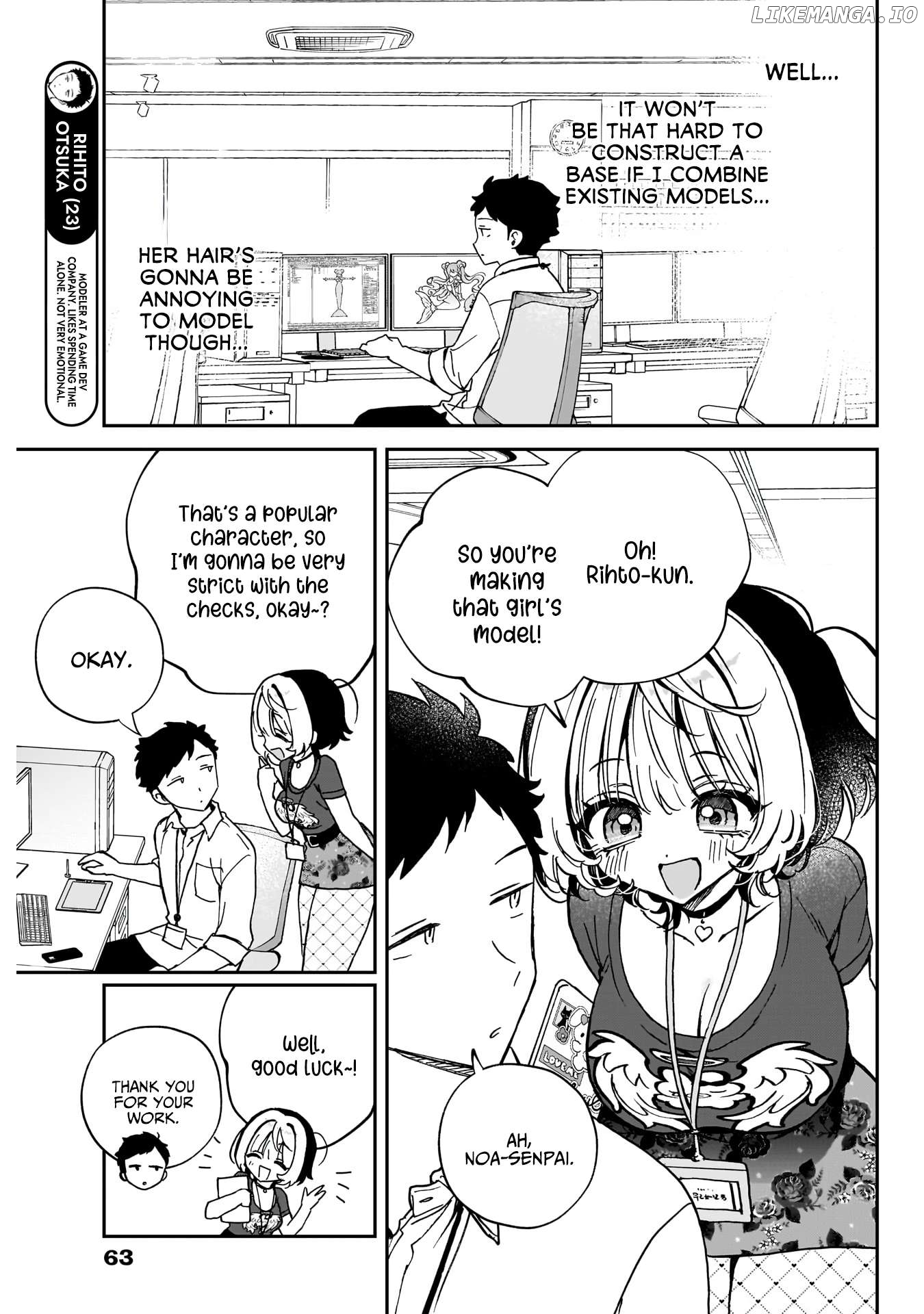Noa-Senpai Wa Tomodachi. Chapter 53 - page 4