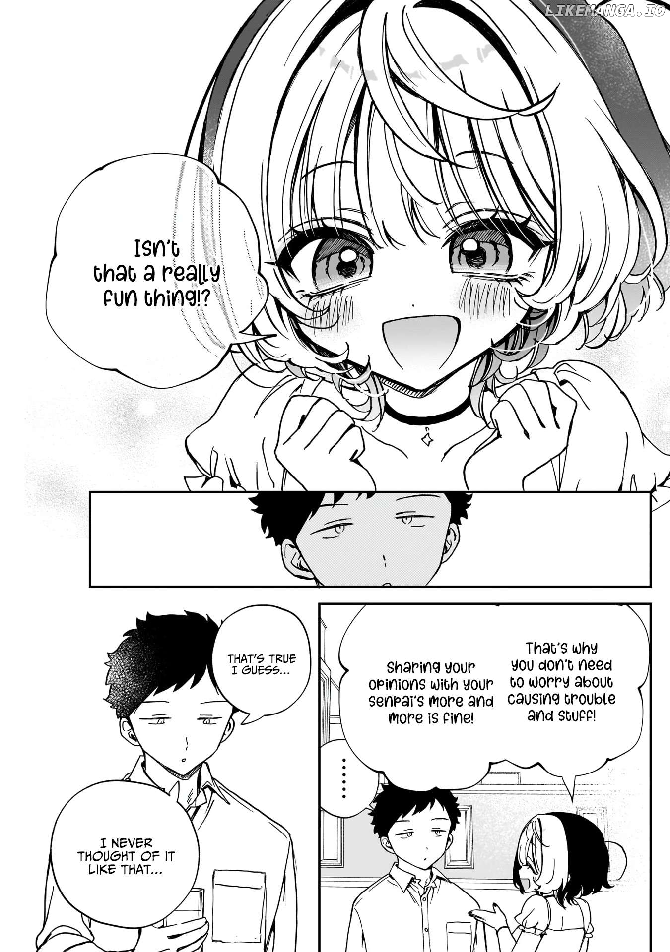 Noa-Senpai Wa Tomodachi. Chapter 54 - page 10