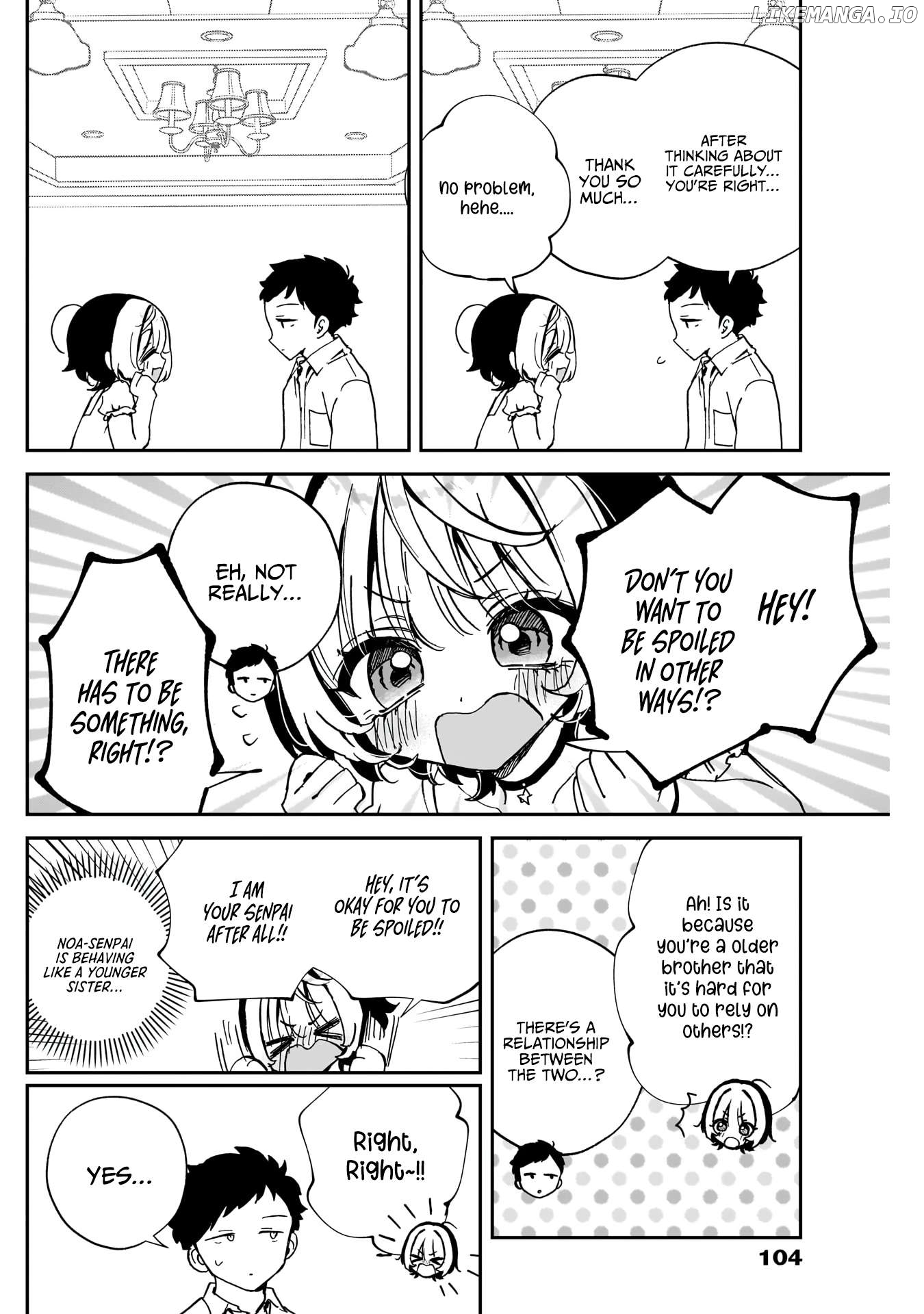 Noa-Senpai Wa Tomodachi. Chapter 54 - page 11
