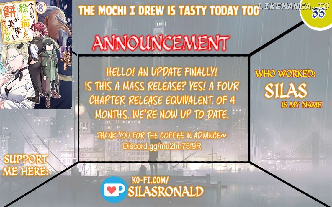 The Mochi I Drew Is Tasty Today Too Chapter 35 - page 1