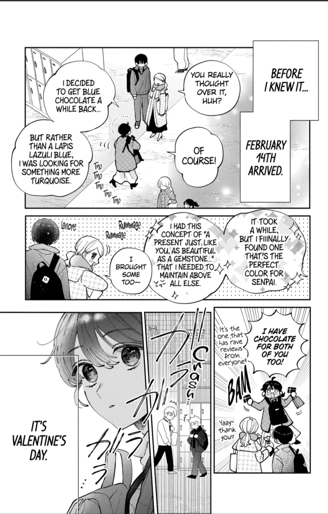 I Won't Fall for Him Just Because of His Face Chapter 44.1 - page 3