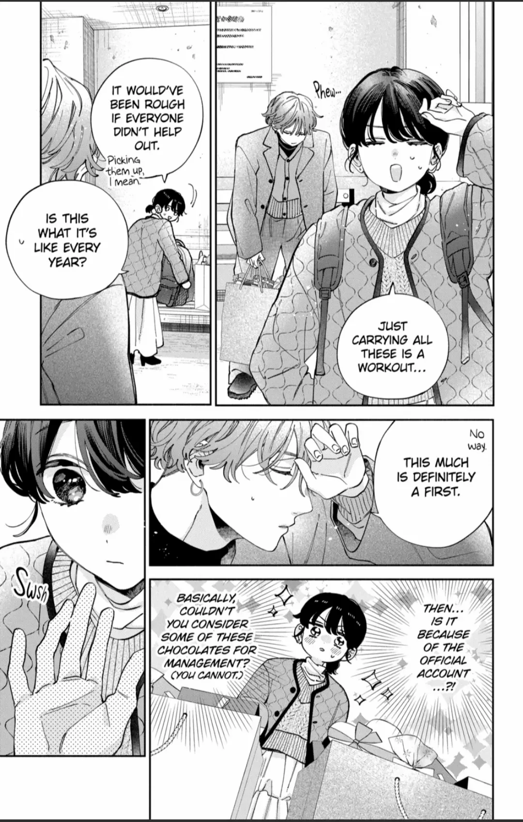 I Won't Fall for Him Just Because of His Face Chapter 44.1 - page 5