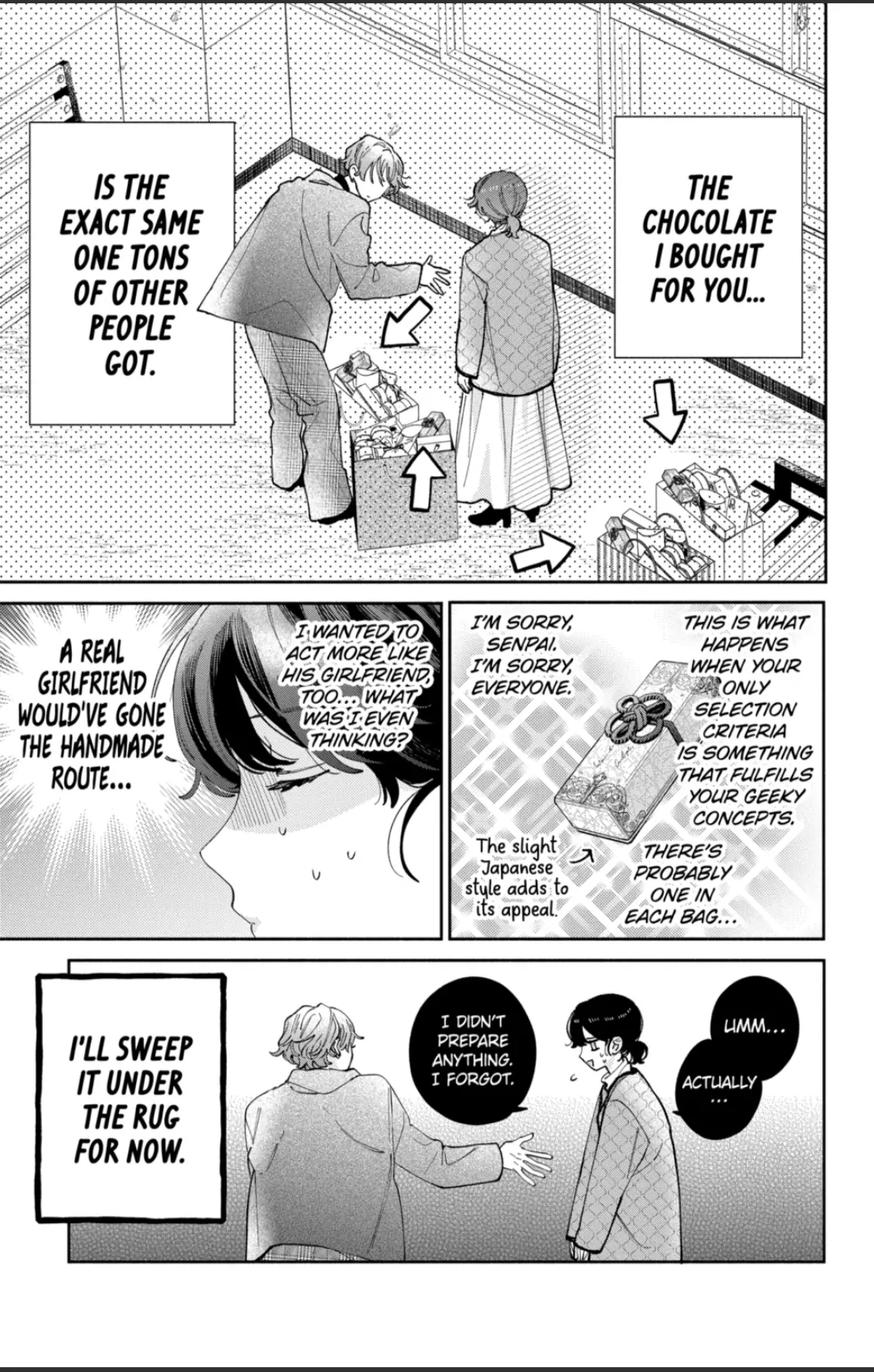 I Won't Fall for Him Just Because of His Face Chapter 44.1 - page 7