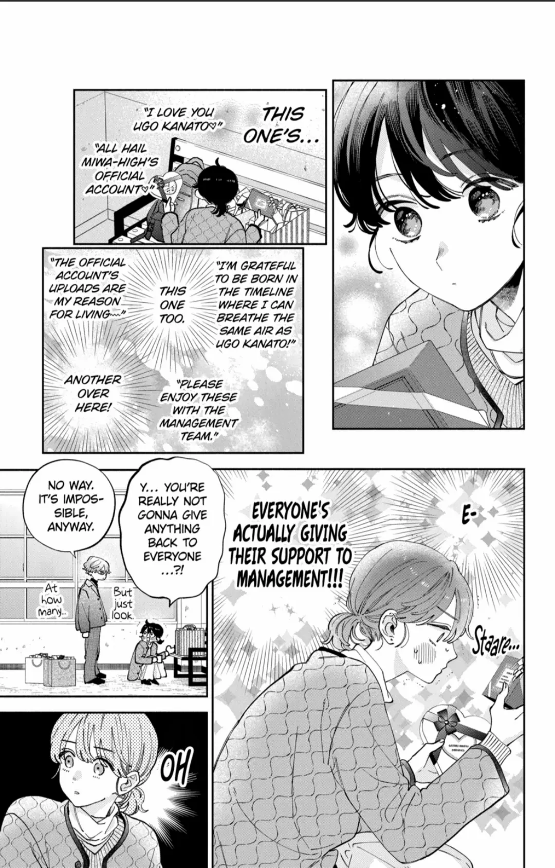 I Won't Fall for Him Just Because of His Face Chapter 44.1 - page 9