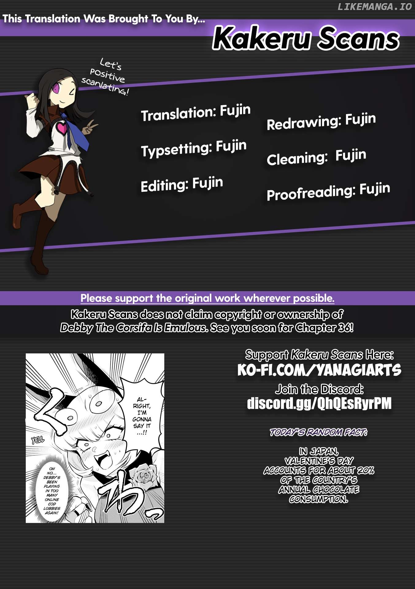Debby The Corsifa Is Emulous Chapter 35 - page 16