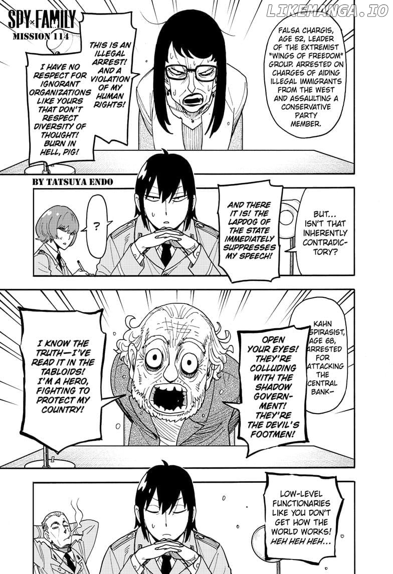 Spy X Family Chapter 114 - page 1