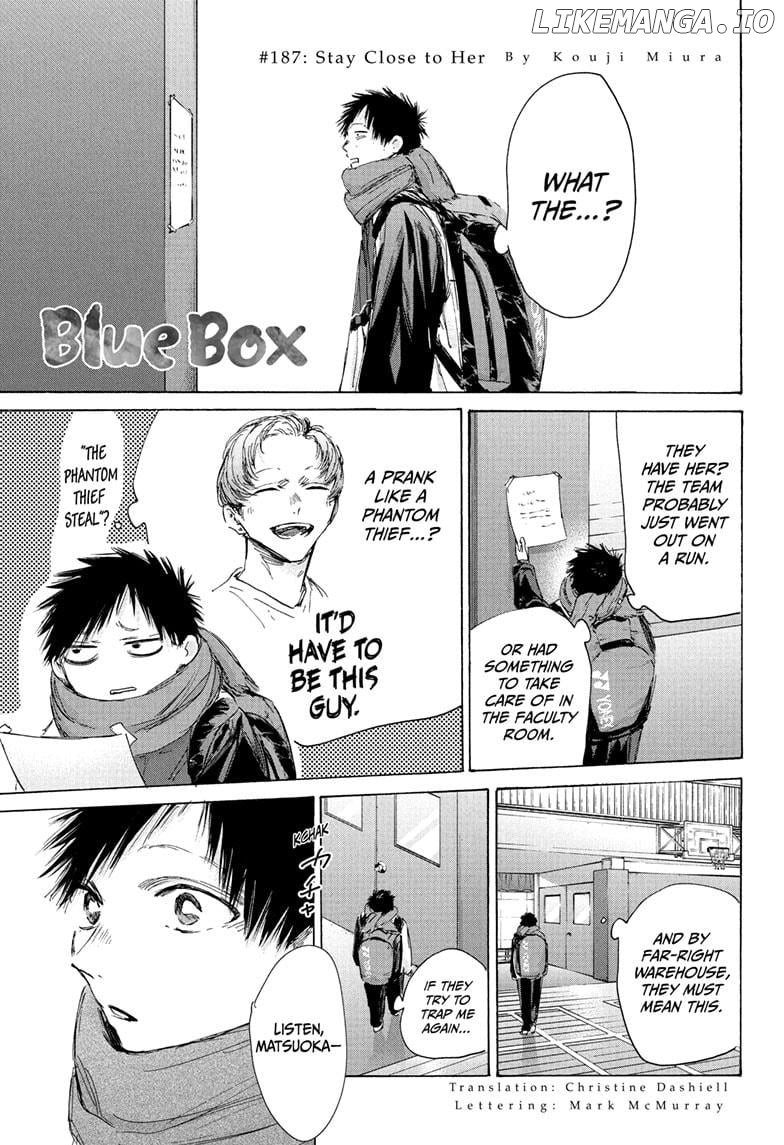 Blue Box Chapter 187 - page 1