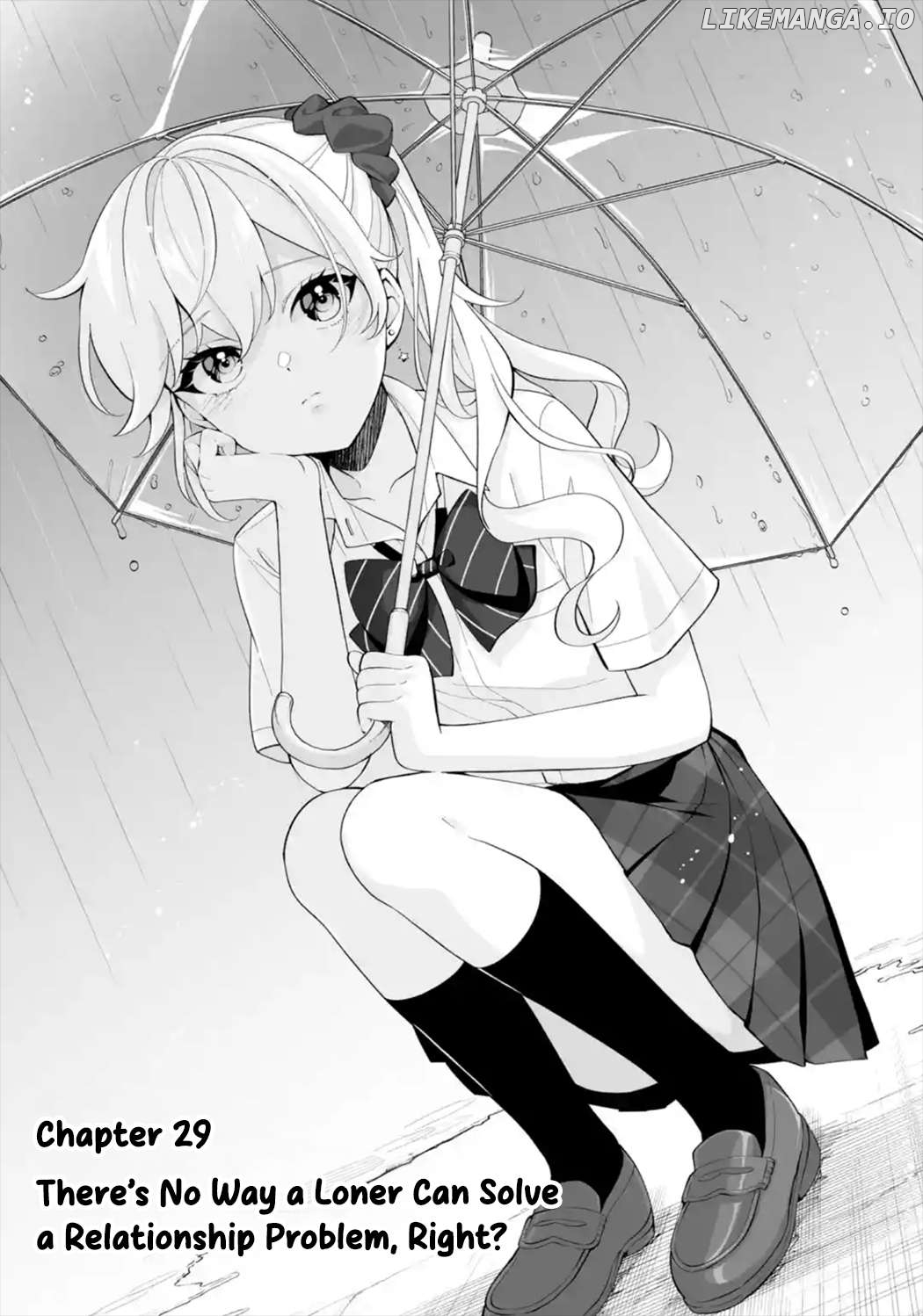 Please Leave Me Alone (For Some Reason, She Wants to Change a Lone Wolf's Helpless High School Life.) Chapter 29 - page 1