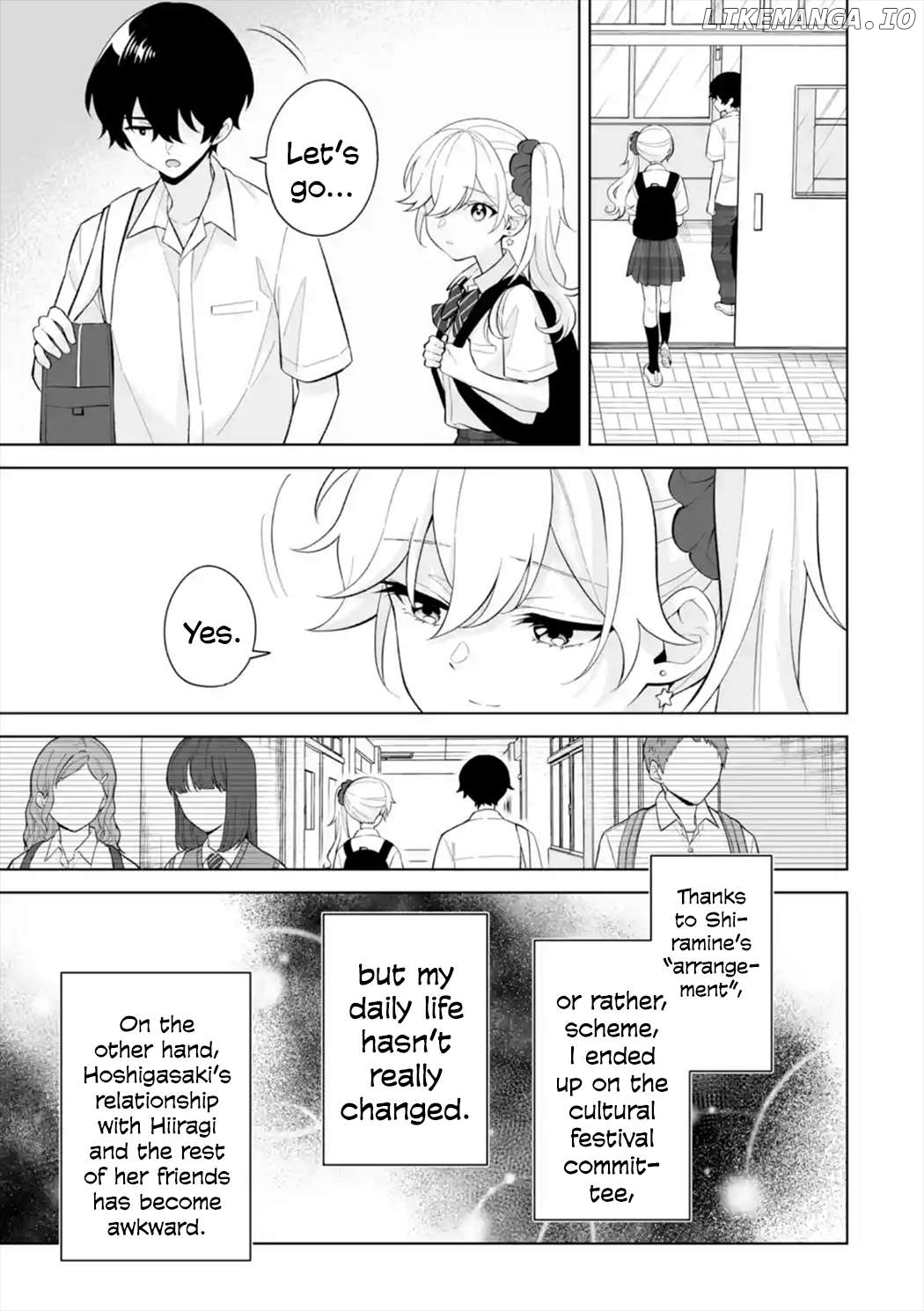 Please Leave Me Alone (For Some Reason, She Wants to Change a Lone Wolf's Helpless High School Life.) Chapter 29 - page 17