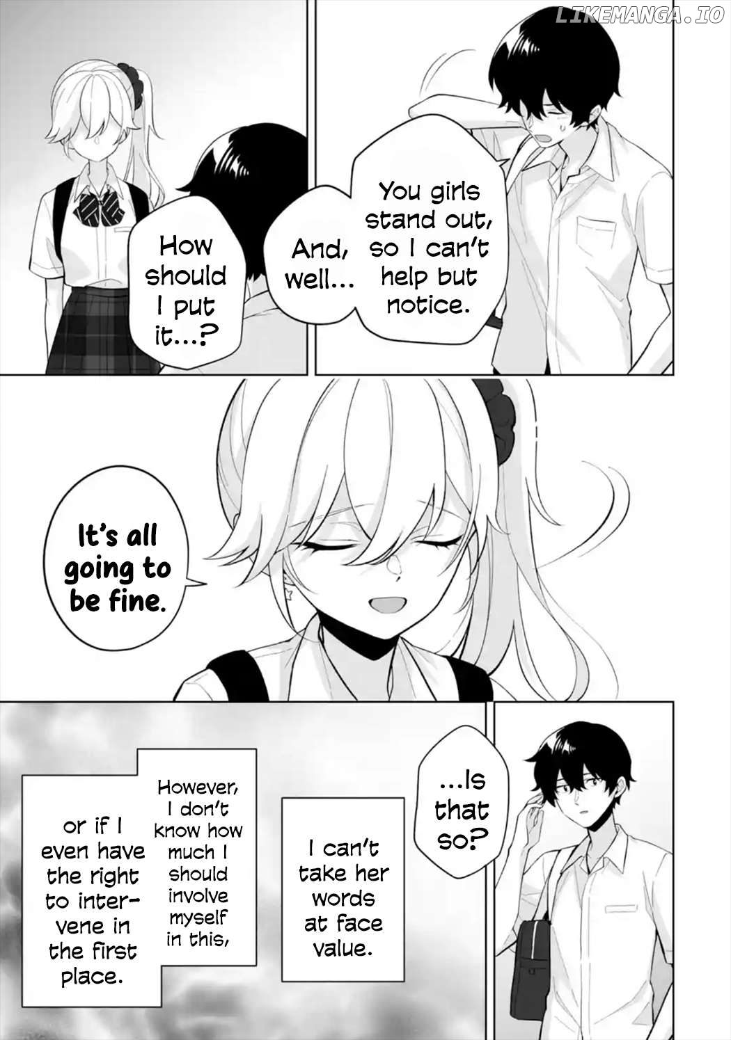 Please Leave Me Alone (For Some Reason, She Wants to Change a Lone Wolf's Helpless High School Life.) Chapter 29 - page 19
