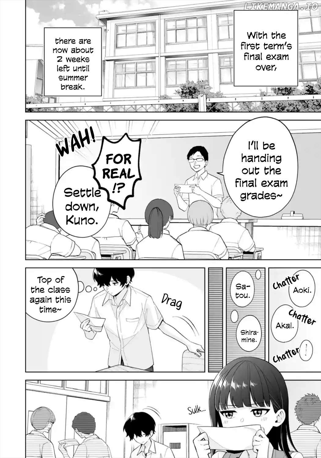 Please Leave Me Alone (For Some Reason, She Wants to Change a Lone Wolf's Helpless High School Life.) Chapter 29 - page 2
